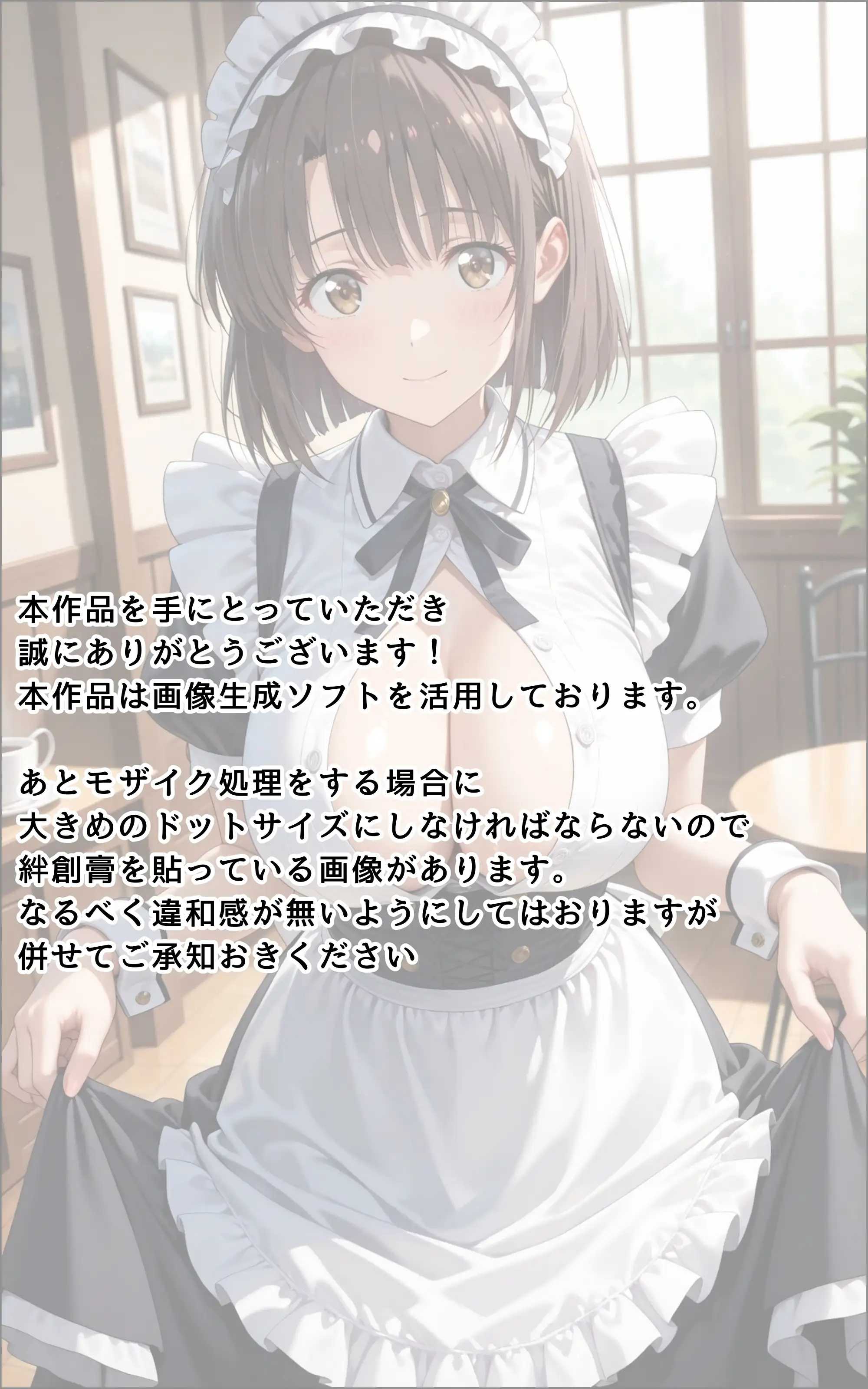 【発情ヒロイン】冴えない彼女〇育てかた  加〇恵  メイド編 2ページ