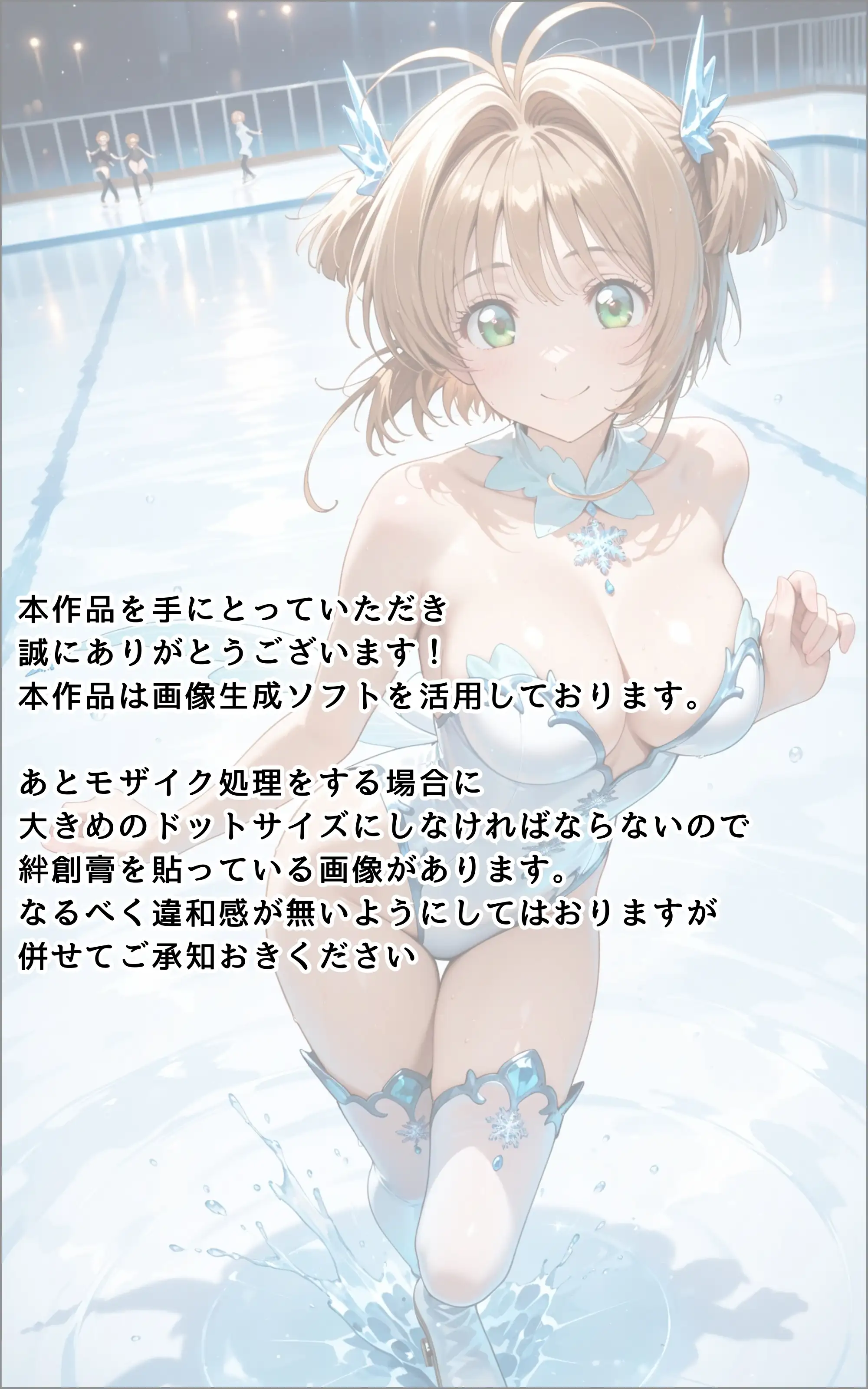 【発情ヒロイン】カードキ〇プターさくら フィギュアスケート性指導編 2ページ