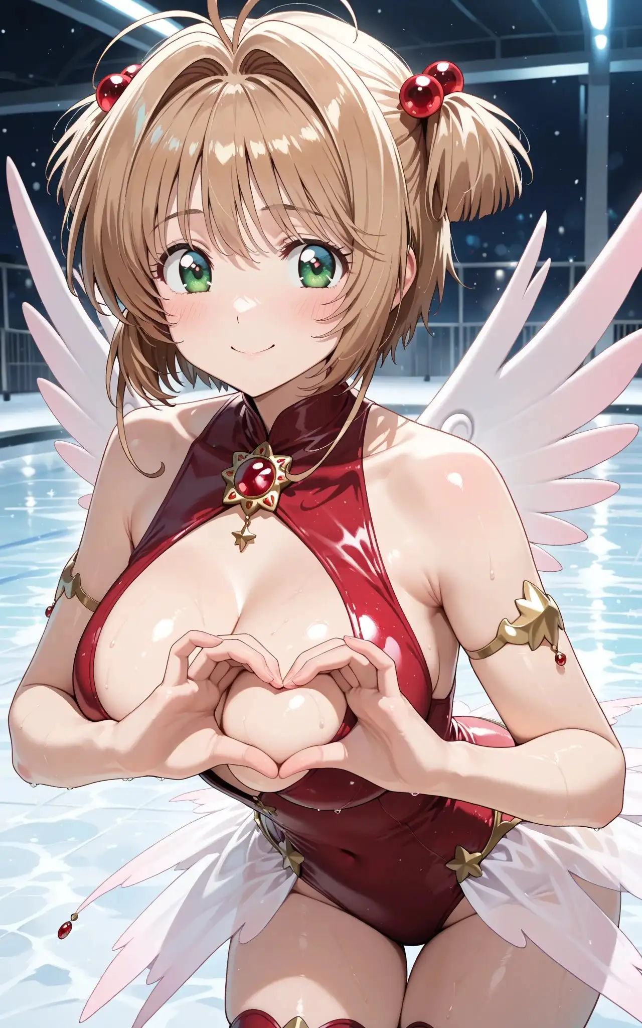 【発情ヒロイン】カードキ〇プターさくら フィギュアスケート性指導編 8ページ