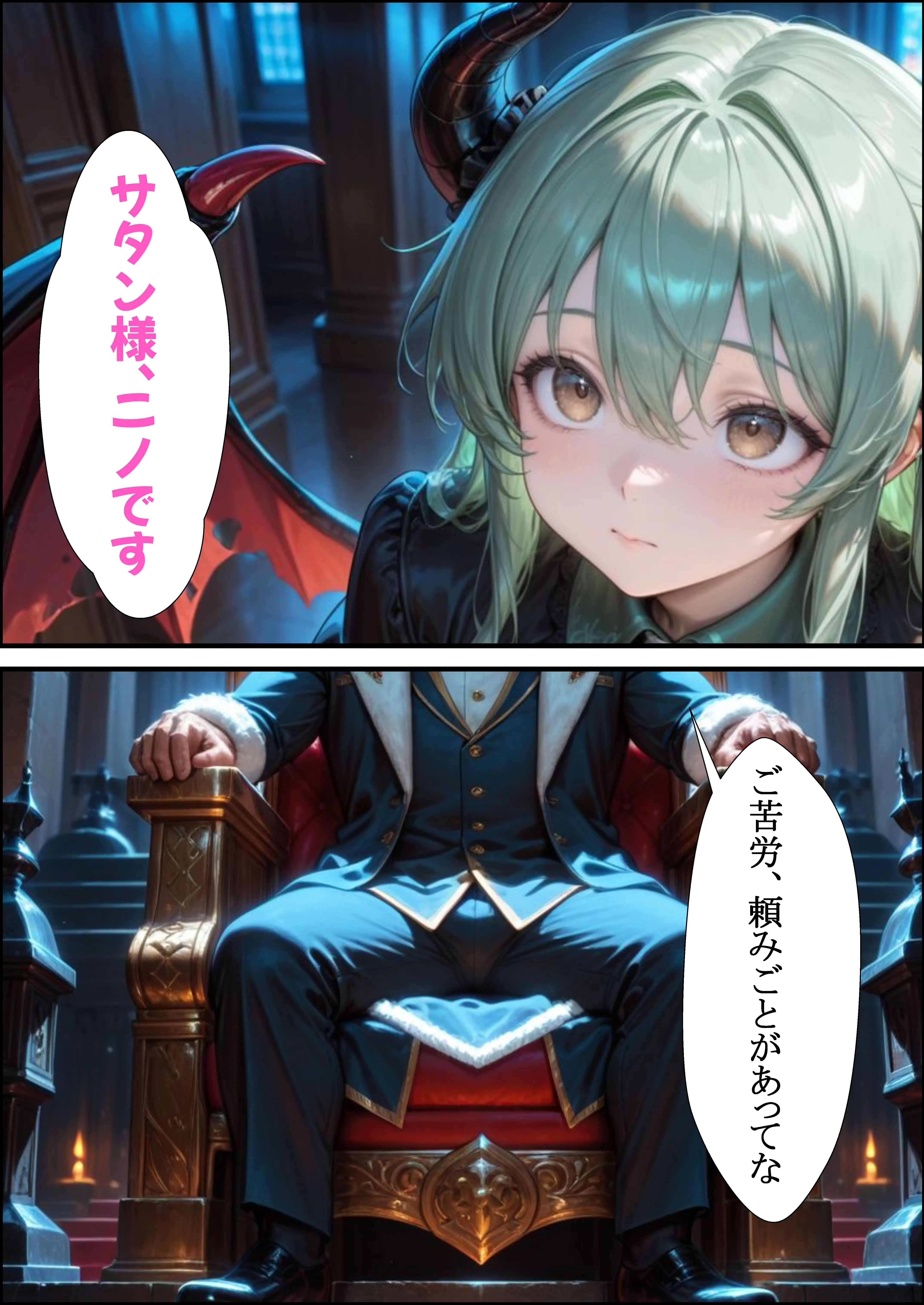 小生意気なサキュバスを騙し討ち種付け教育した件 8ページ