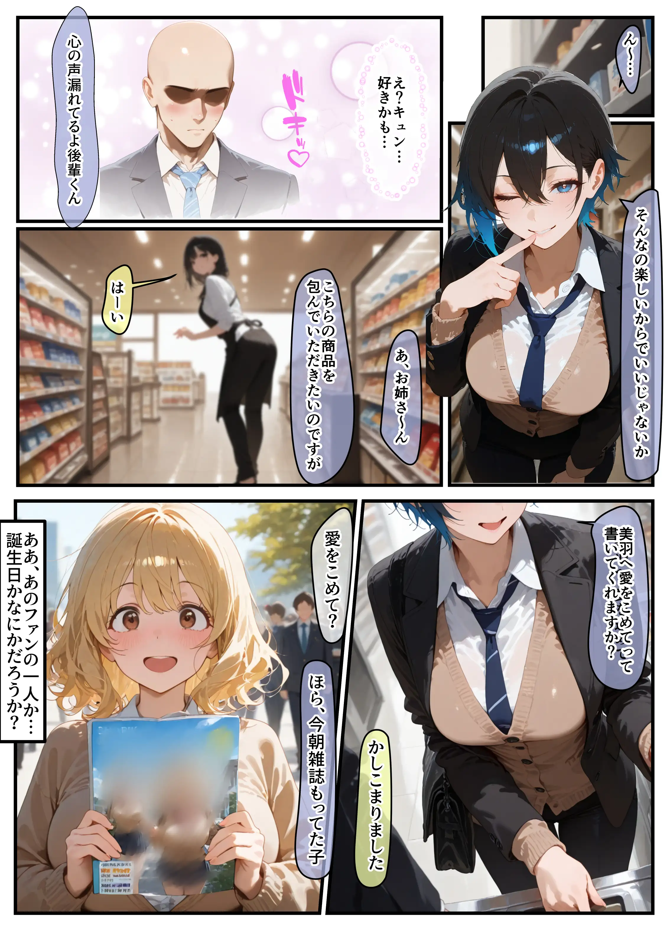 女学園の王子様♀の百合ハーレムの竿係になった 8ページ