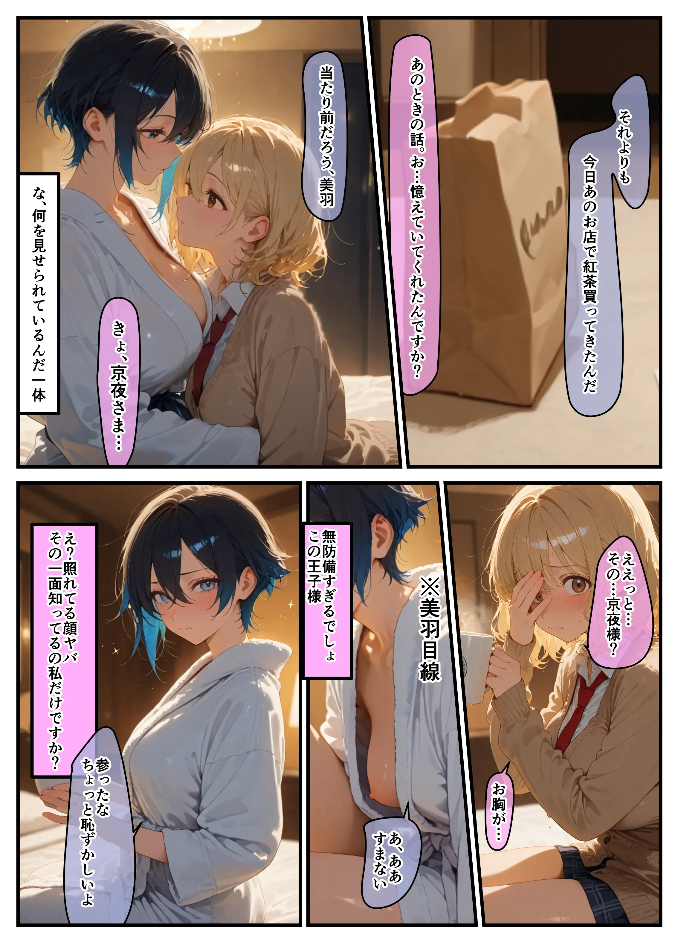 女学園の王子様♀の百合ハーレムの竿係になった 14ページ
