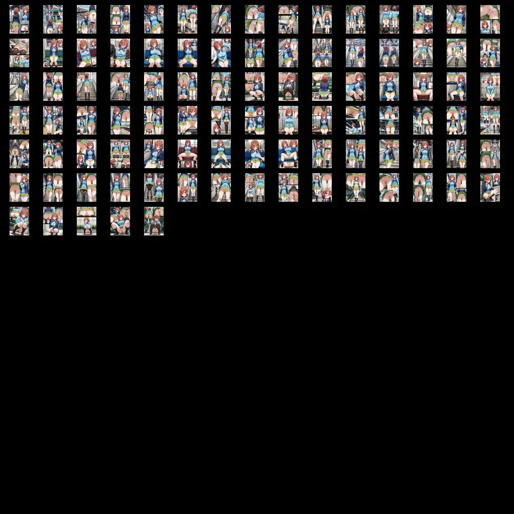 スカート内盗撮、野ション風3【五つ子風】 12ページ