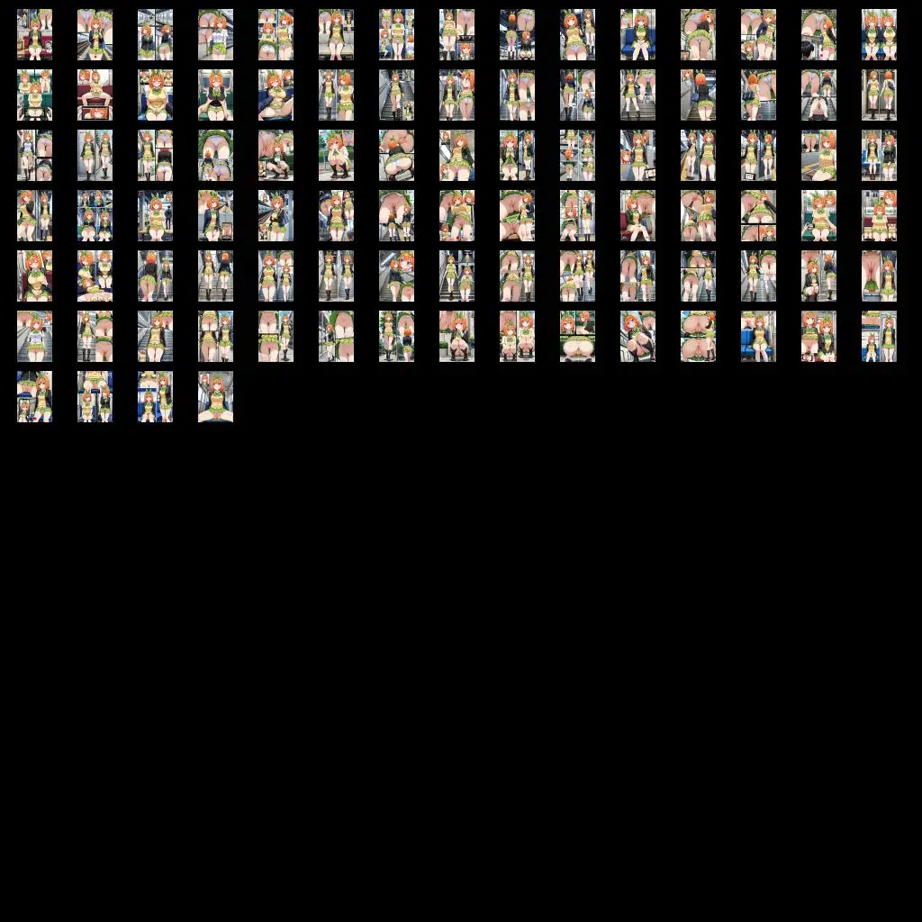 スカート内盗撮、野ション風3【五つ子風】 16ページ