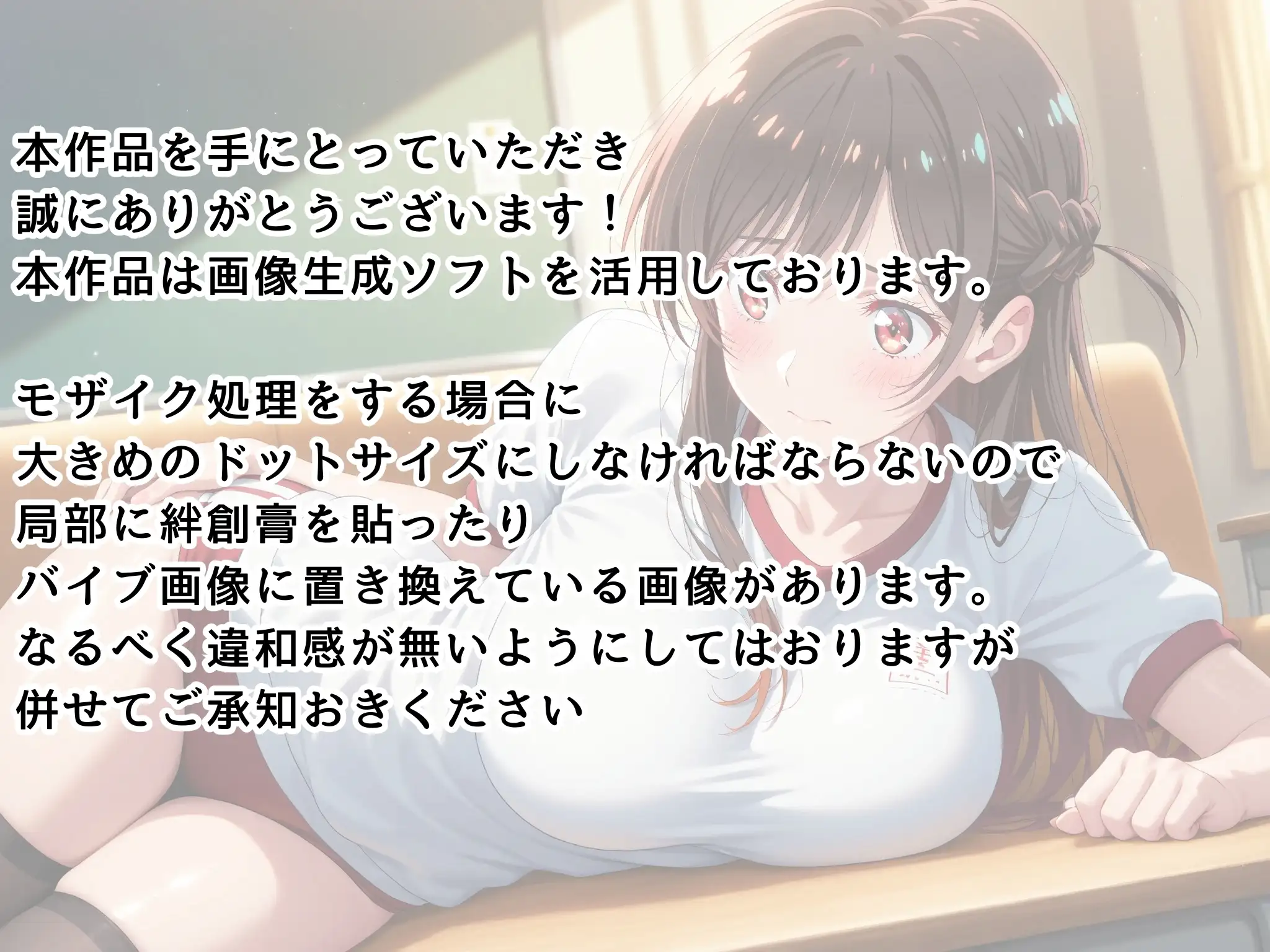 【発情ヒロイン】彼女、お借りし〇す 水〇千鶴 体操服ブルマ編 2ページ