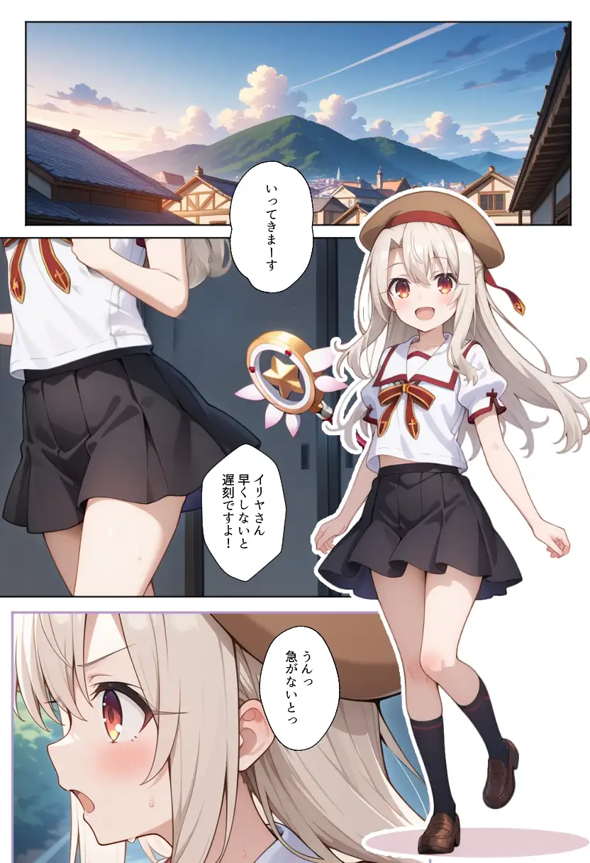 魔法少女完全敗北快楽に墜ちる 4ページ