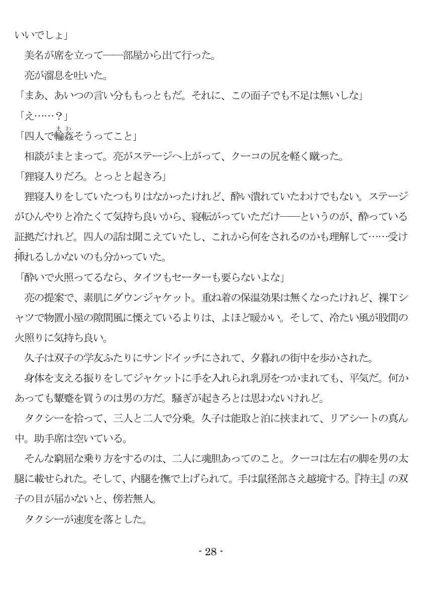 800万円のDVR:2酷虐使役編 29ページ