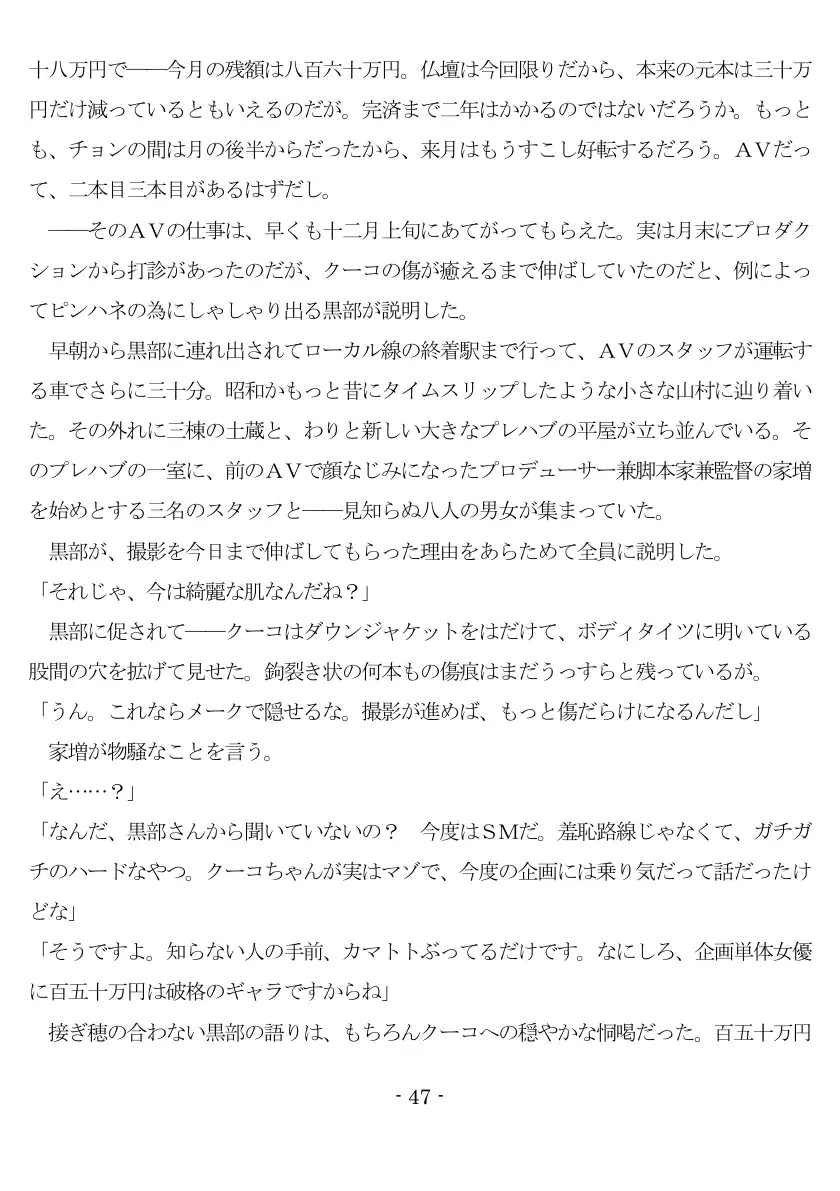 800万円のDVR:2酷虐使役編 48ページ