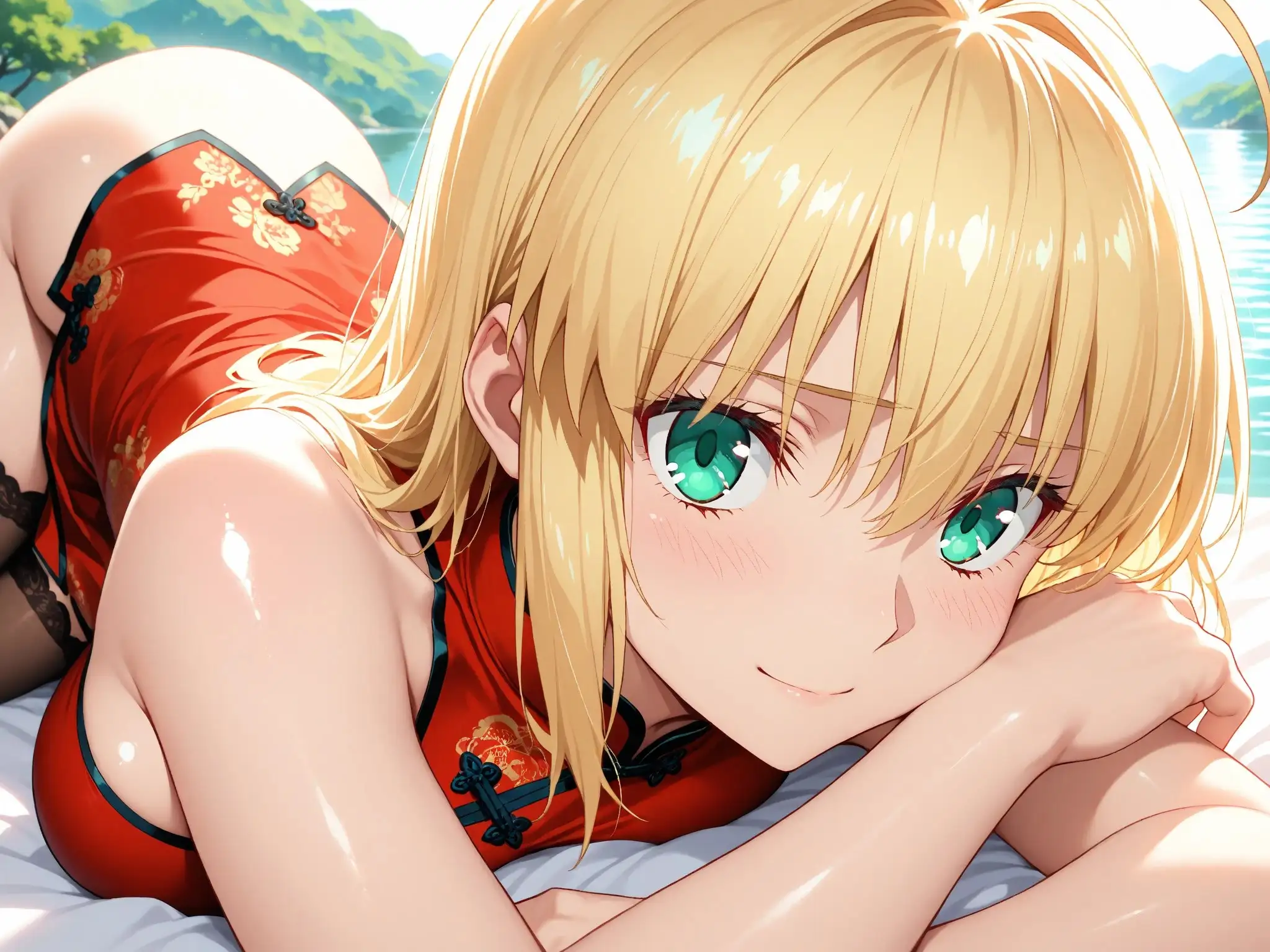 【発情ヒロイン】Fate/st●y night  セイ●ー  ノーパンチャイナ服編 11ページ