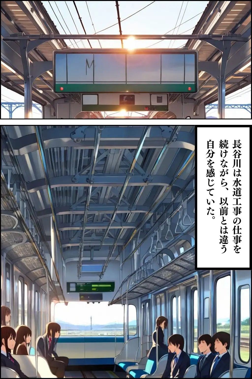 憧れのアノ娘。仕事中にメス堕ち 1ページ