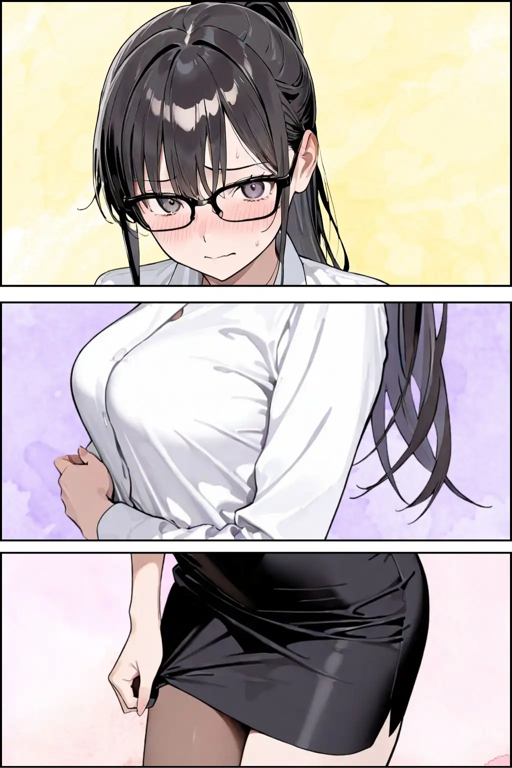 憧れのアノ娘。仕事中にメス堕ち 4ページ