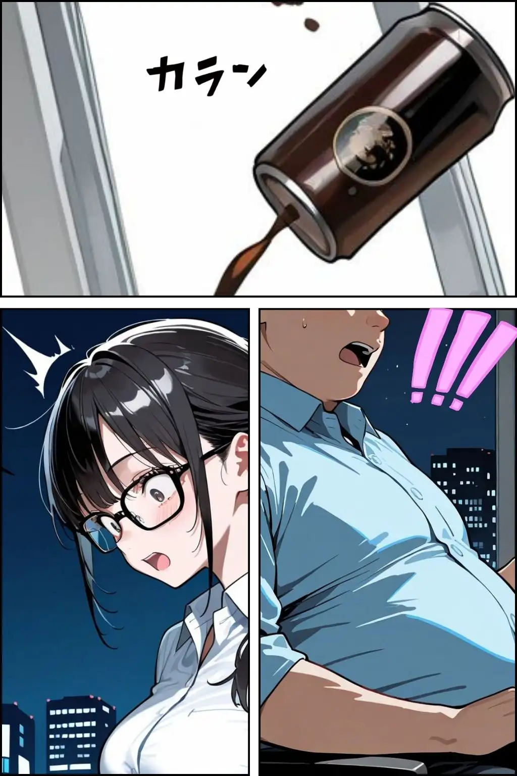 憧れのアノ娘。仕事中にメス堕ち 16ページ