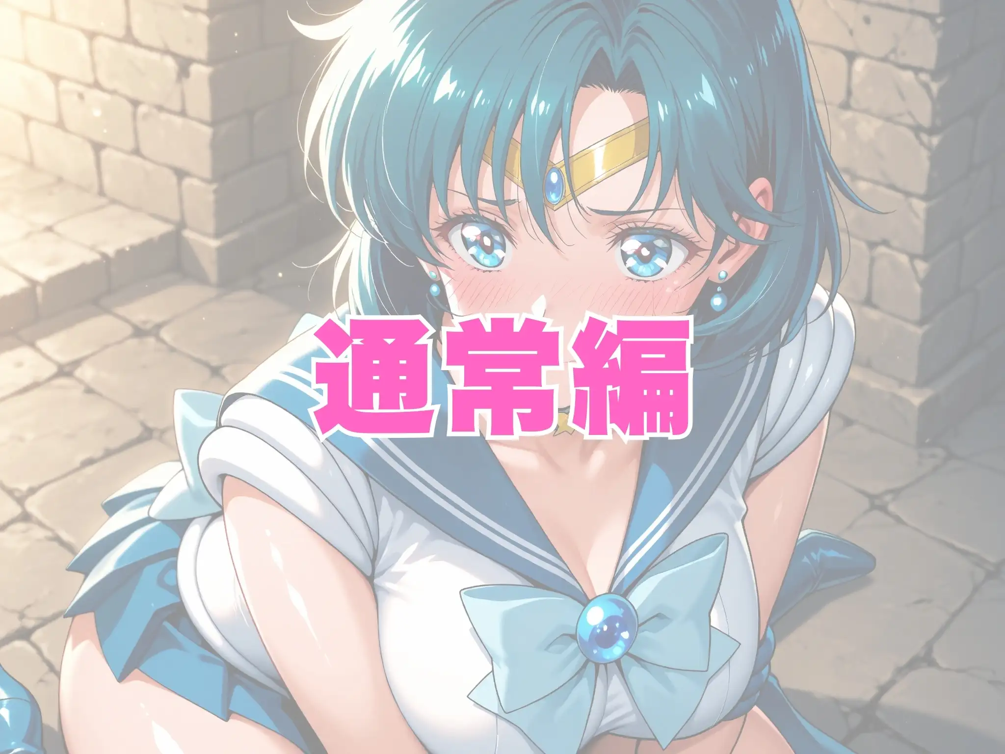 【発情ヒロイン】美少女戦士セー●ーマーキュリー  監獄編 3ページ