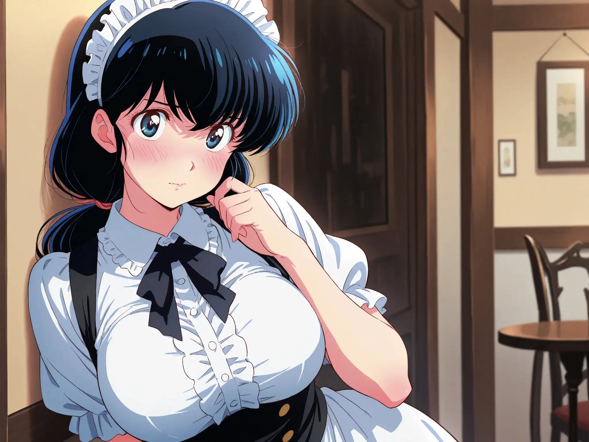 【発情ヒロイン】めぞん●刻  音●響子（管理人さん） メイド服編 5ページ