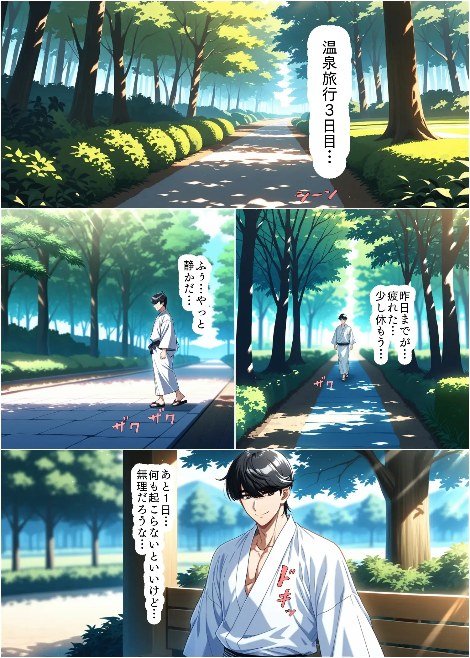 温泉旅館で人妻と三日間の不倫出会い 1ページ