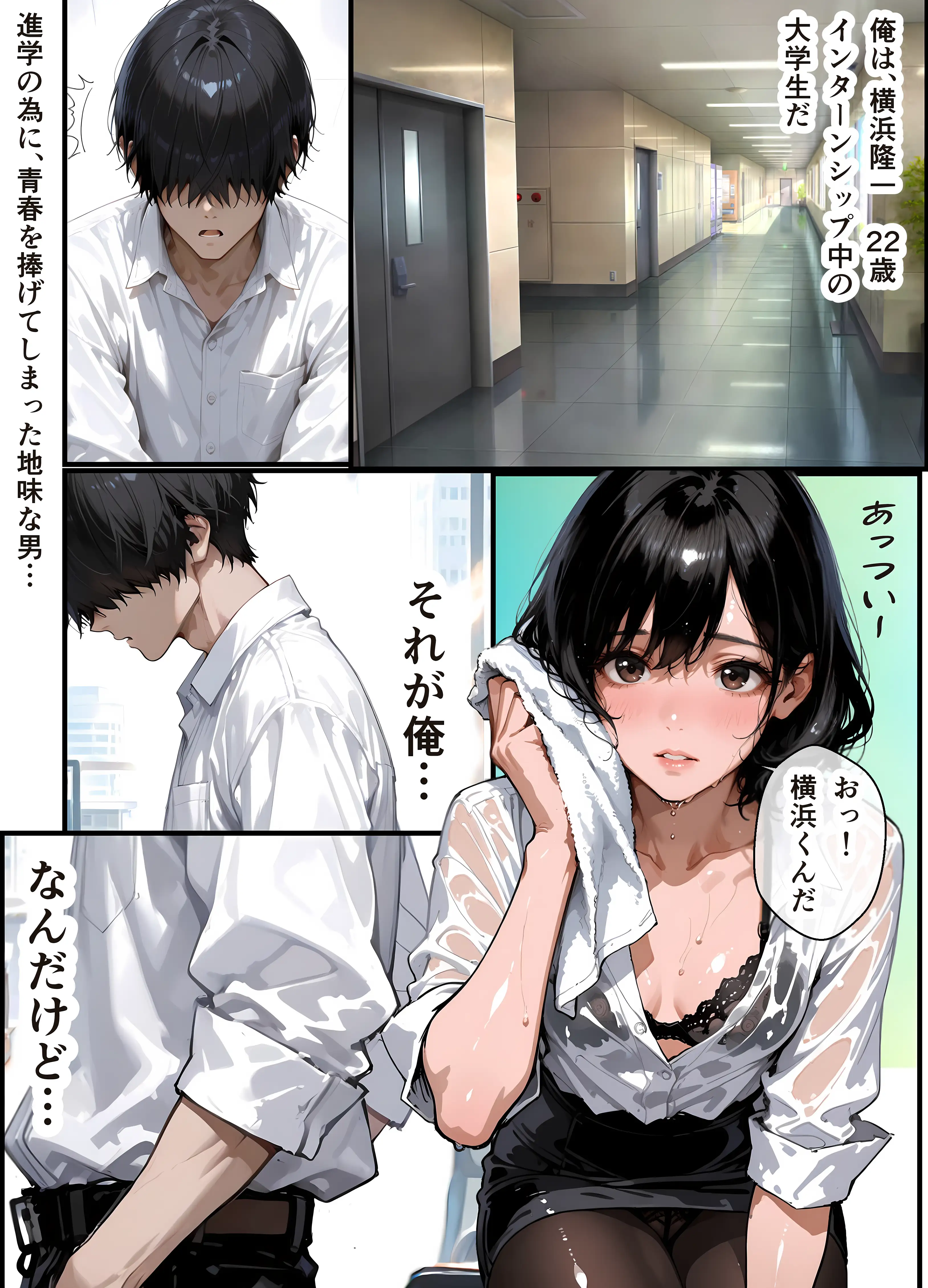 バイト先の濡れ美乳人妻（37）は、あの夜の甘Sセックスで脳イキ潮吹きアクメを経験してました・NTRを忘れて純愛を知った夏 1ページ