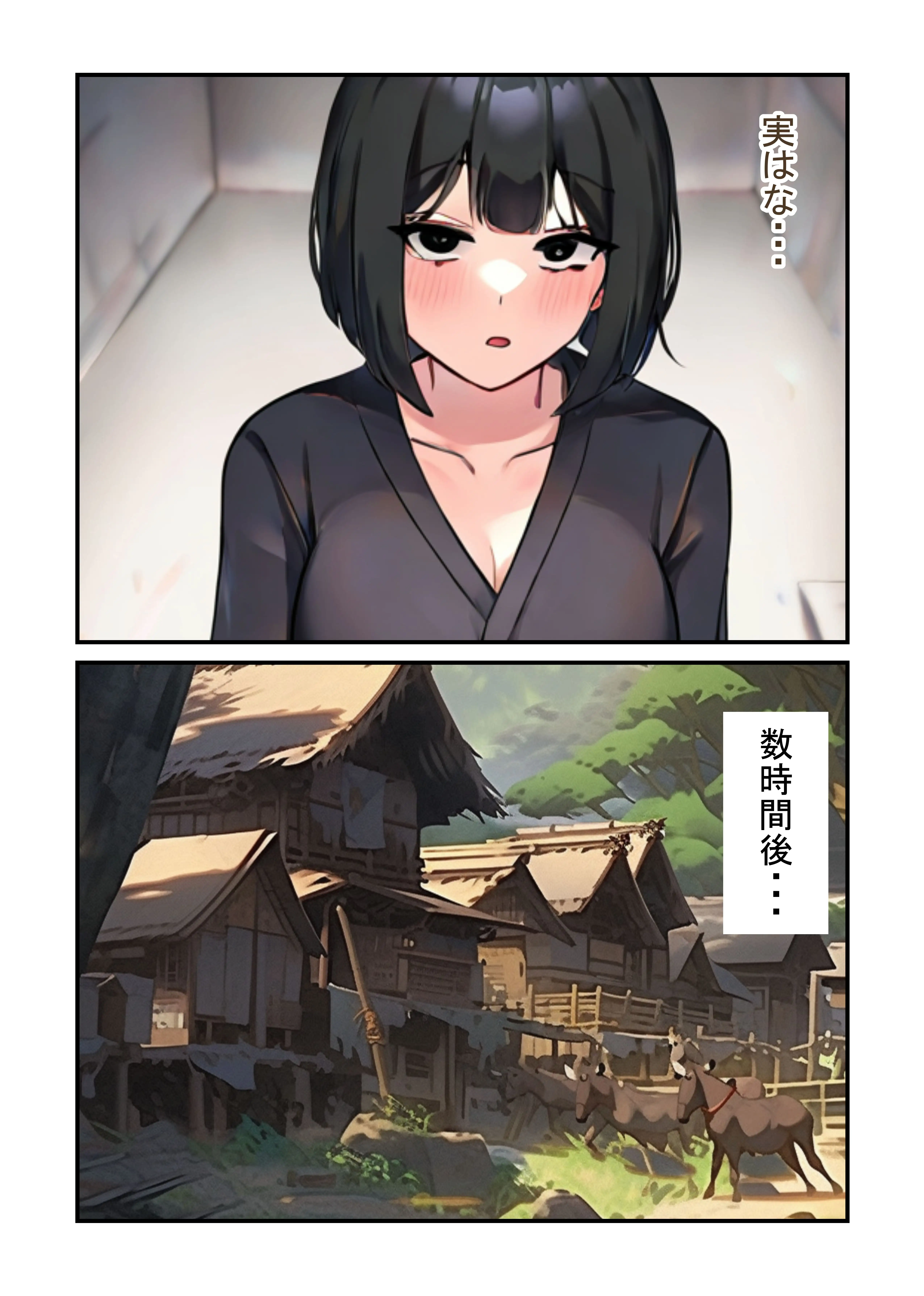 村のくノ一美女が迫ってくる 6ページ