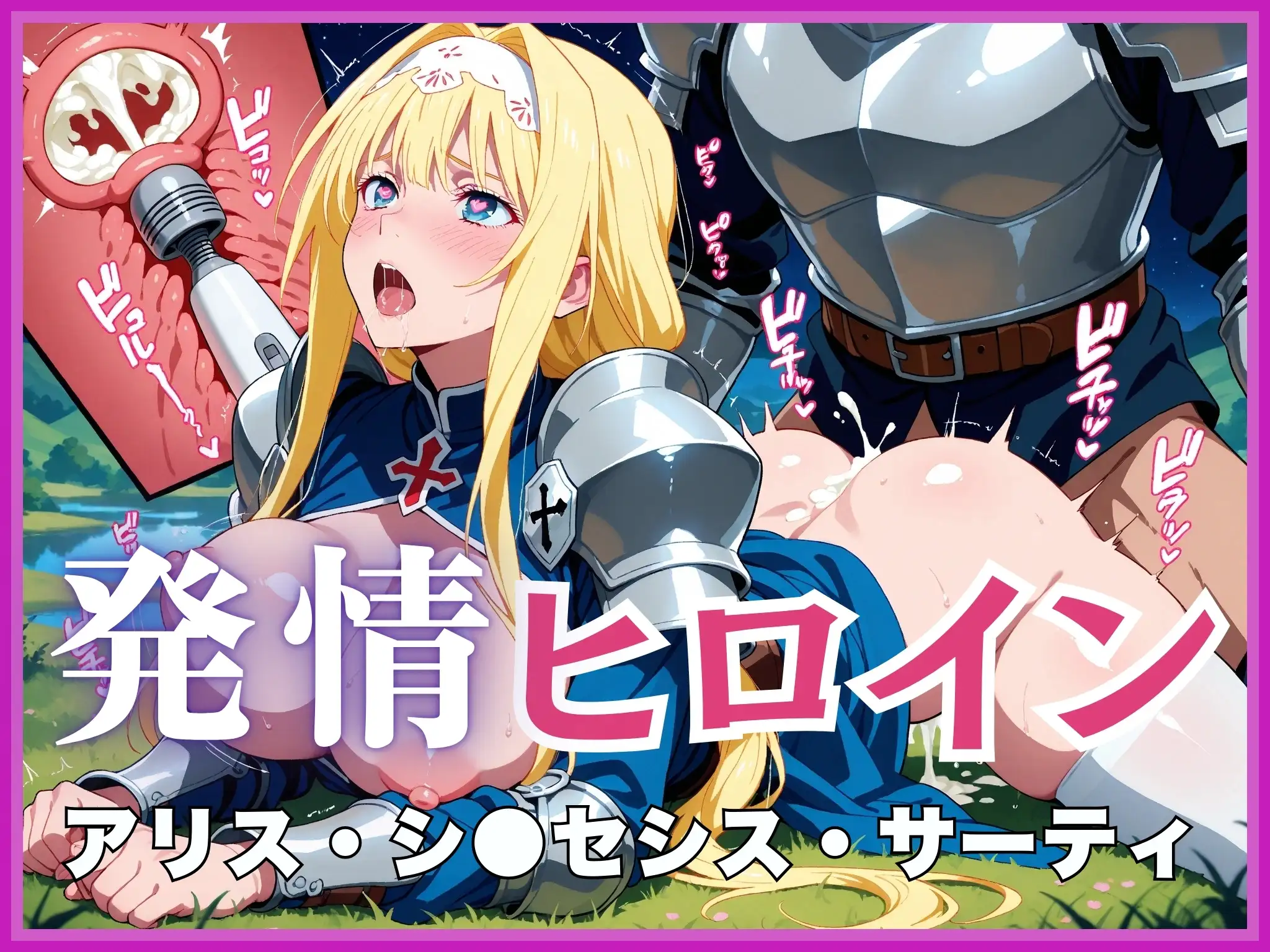 【発情ヒロイン】S●O  ア●ス  青姦編 1ページ