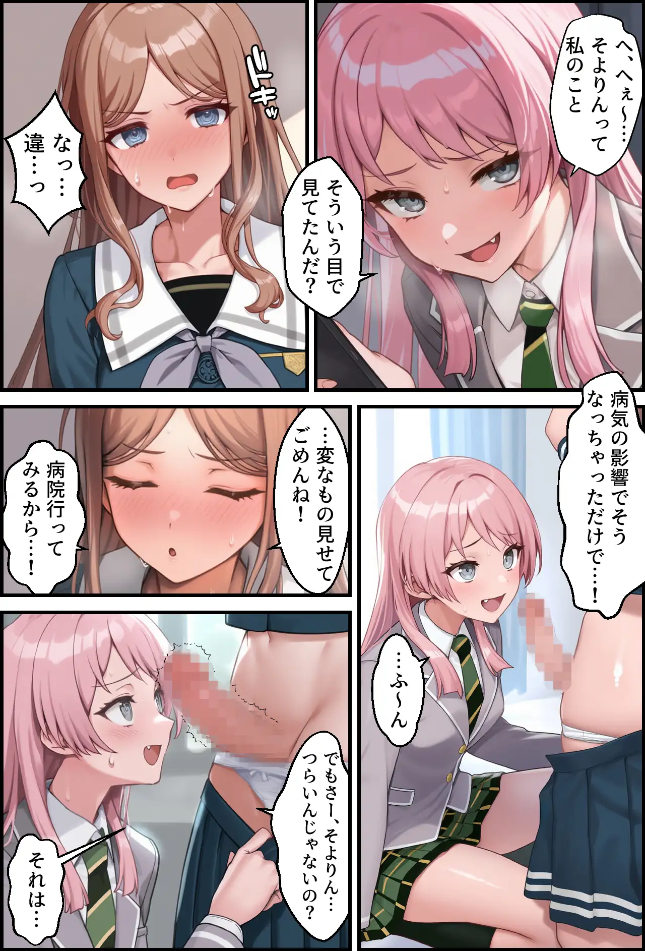 輪沈顎 生えちゃったのでバンドメンバーに処理してもらうお話 11ページ
