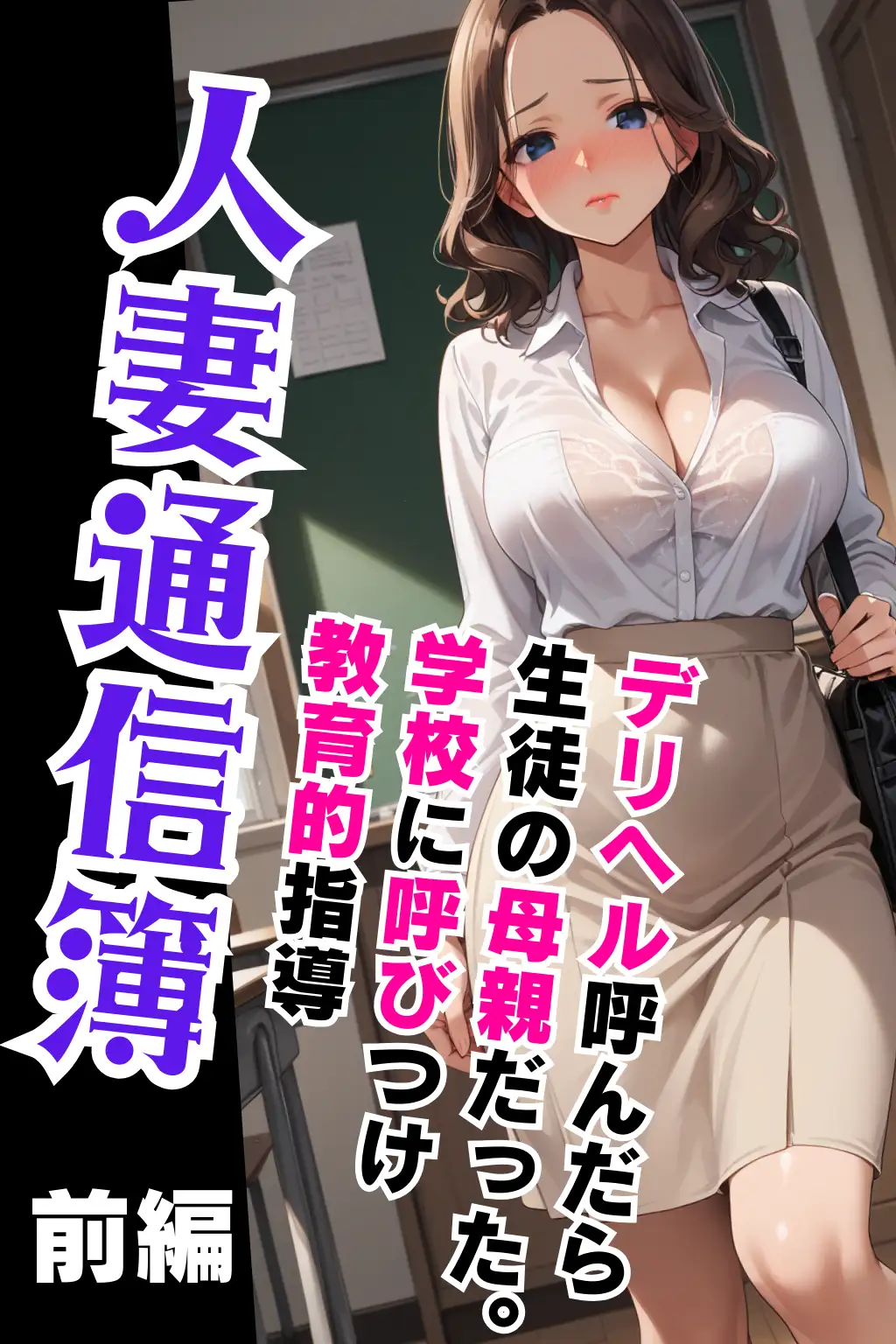 人妻通信簿 前編 〜デリヘル呼んだら生徒の母親。学校に呼びつけ教育的指導〜 1ページ