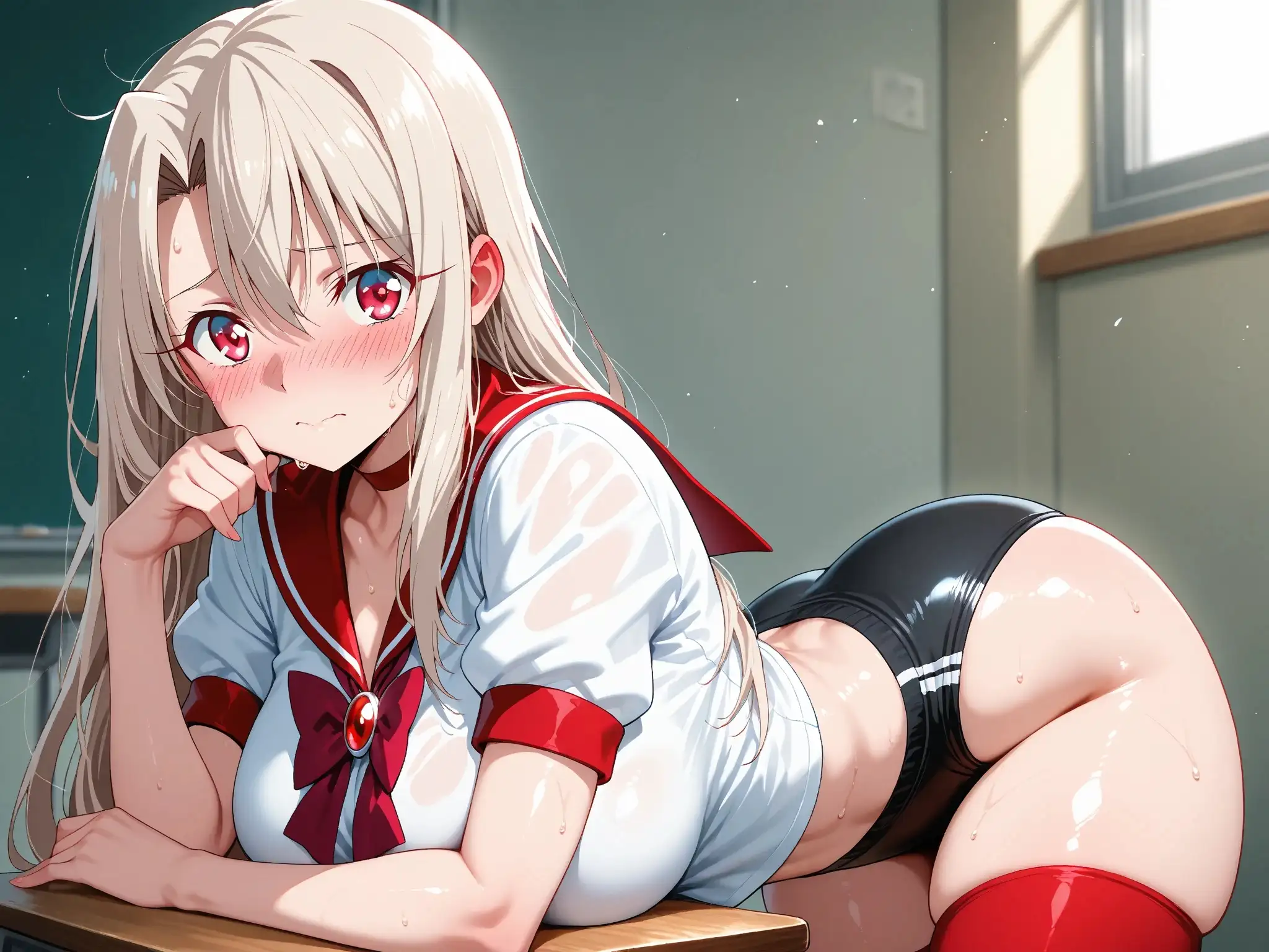 【発情ヒロイン】イリヤ●フィール  セーラーブルマ編 7ページ