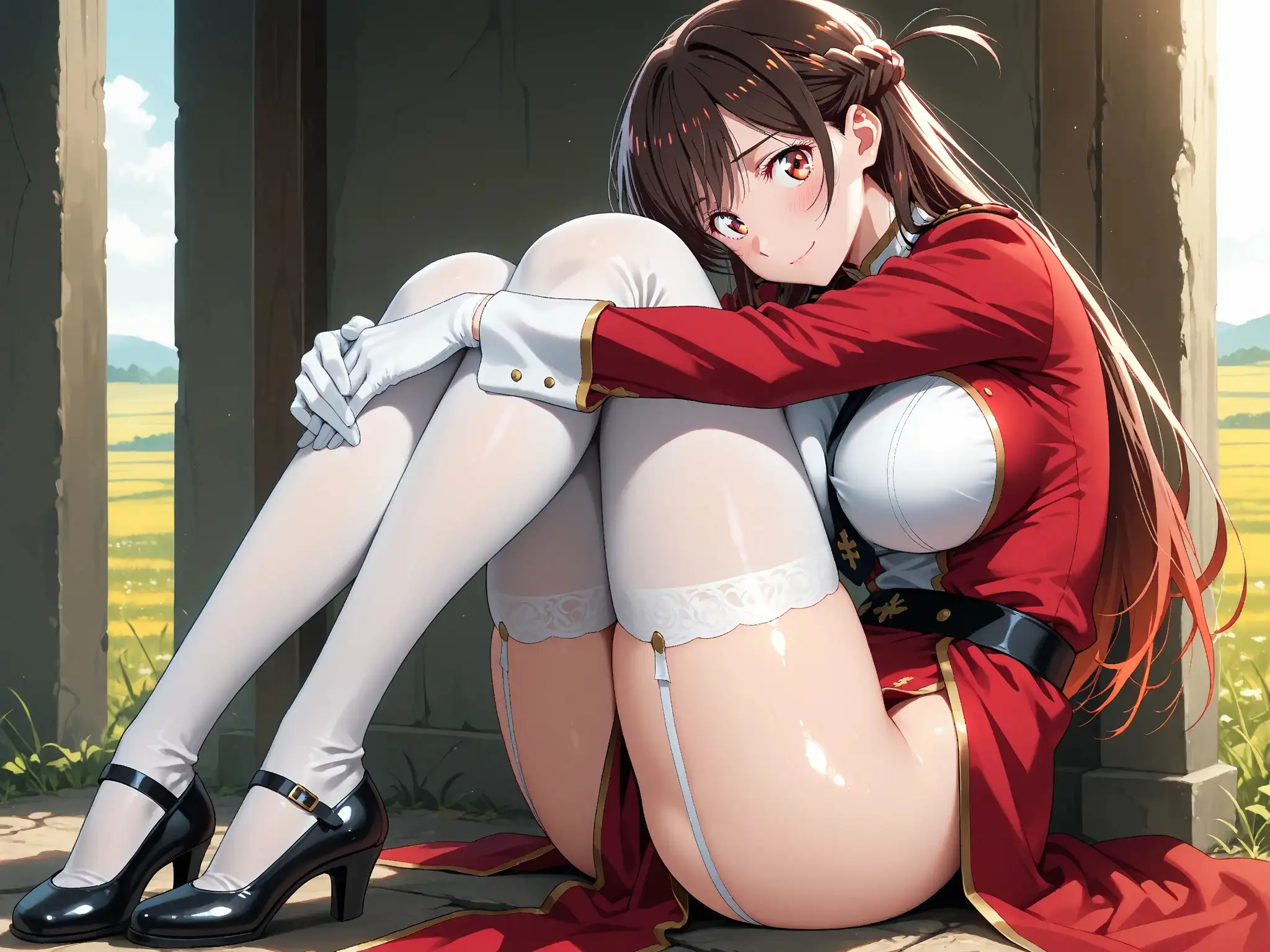 【発情ヒロイン】彼女、お借りし●す  水原●鶴  シスター服編 8ページ