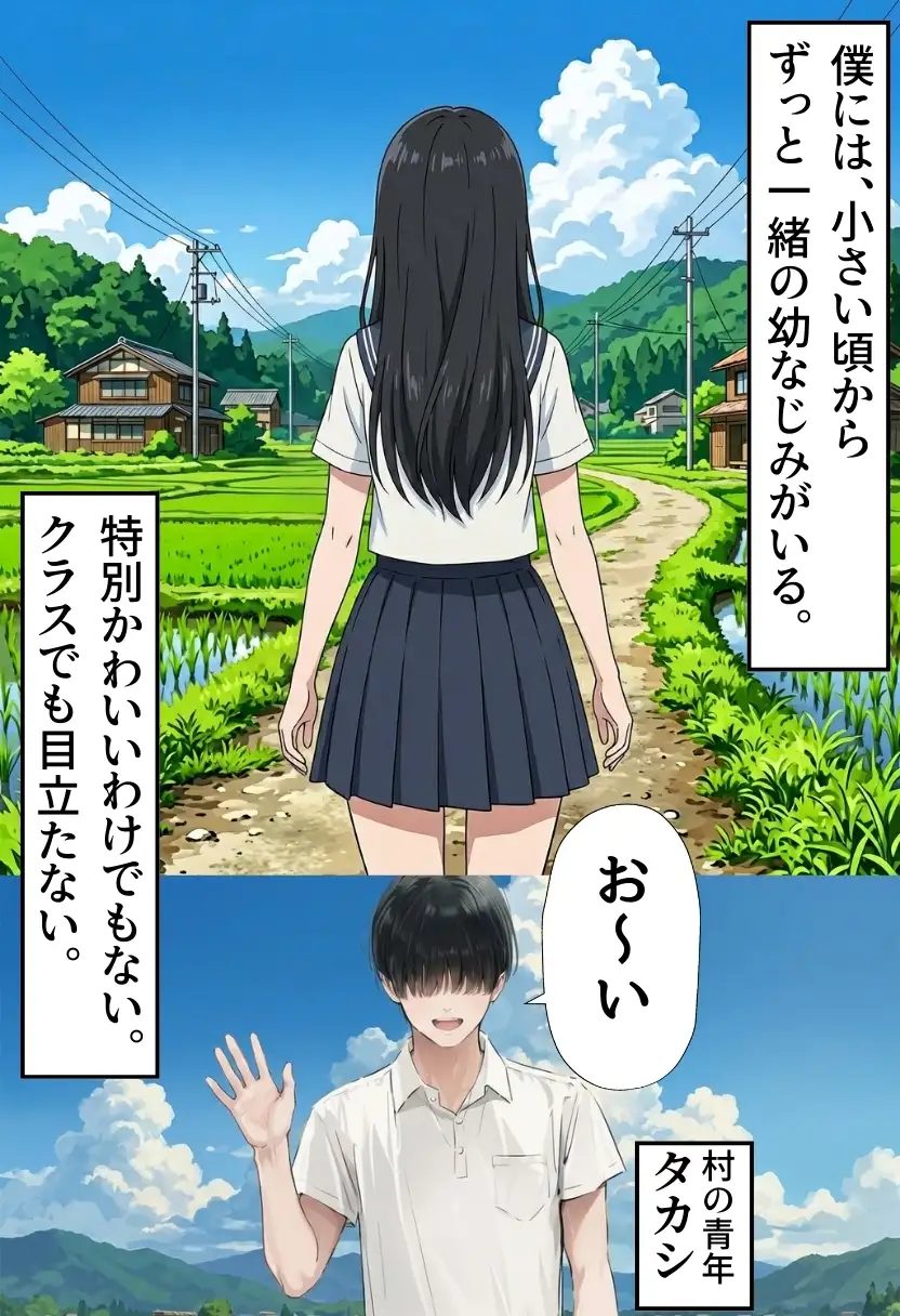【僕のNTR夏休み】あの日見た種付けプレスを僕はまだ忘れられない6巻モブ顔編 2ページ