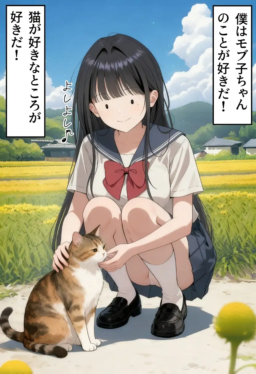 【僕のNTR夏休み】あの日見た種付けプレスを僕はまだ忘れられない6巻モブ顔編 9ページ