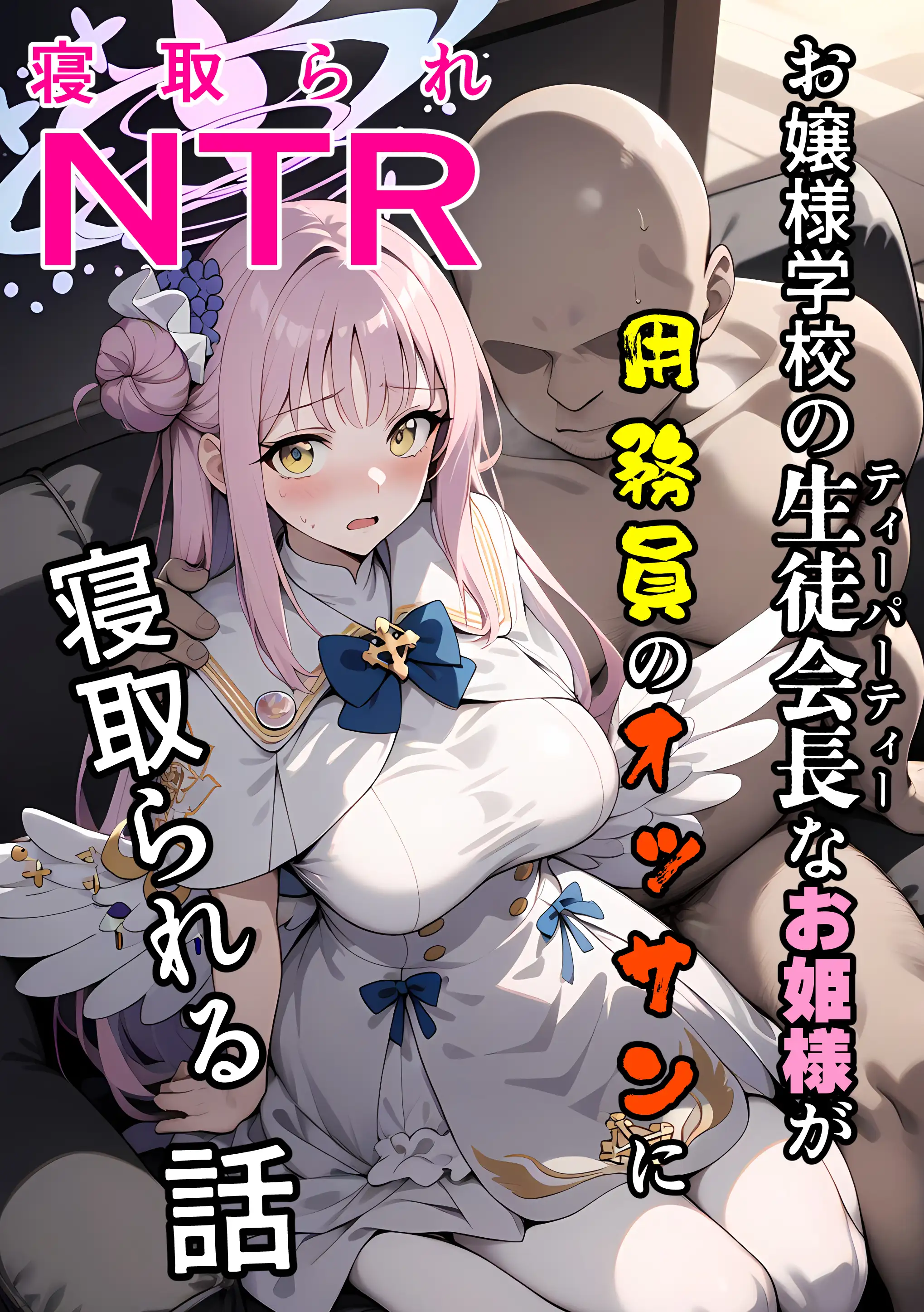 ティーパーティーのお姫様が用務員のおっさんに寝取られる話 〜ミカNTR〜 1ページ