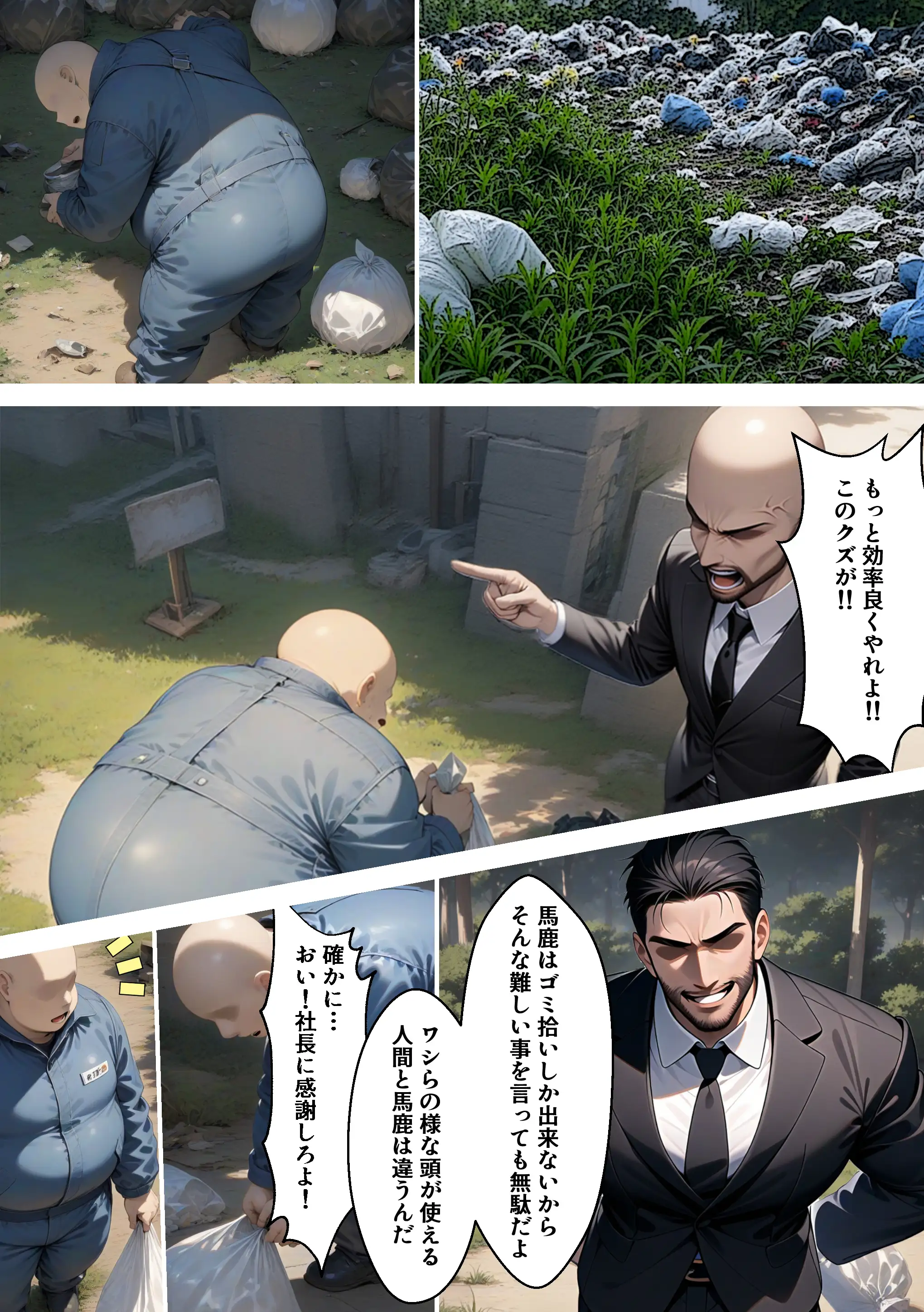 ティーパーティーのお姫様が用務員のおっさんに寝取られる話 〜ミカNTR〜 4ページ