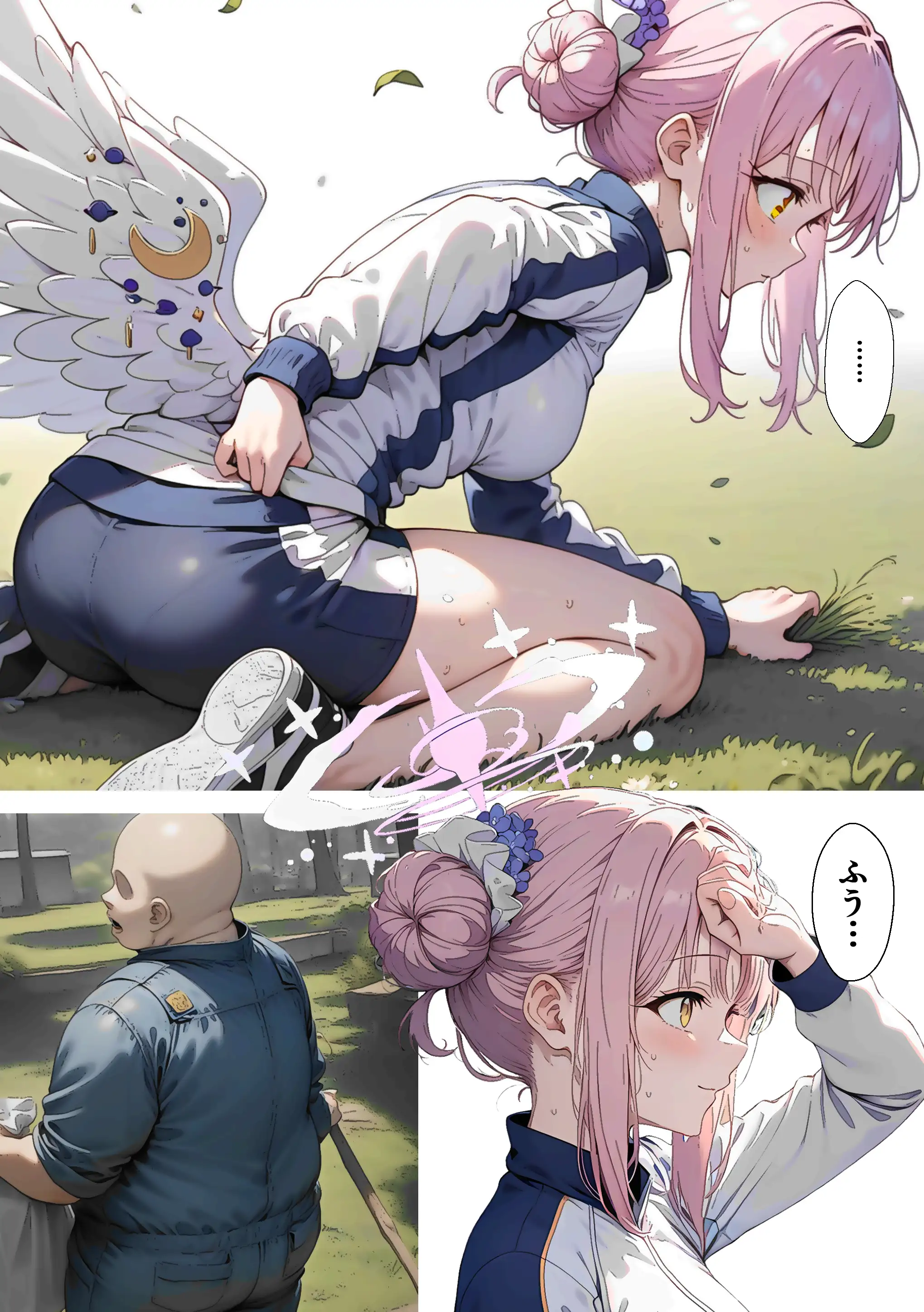 ティーパーティーのお姫様が用務員のおっさんに寝取られる話 〜ミカNTR〜 5ページ