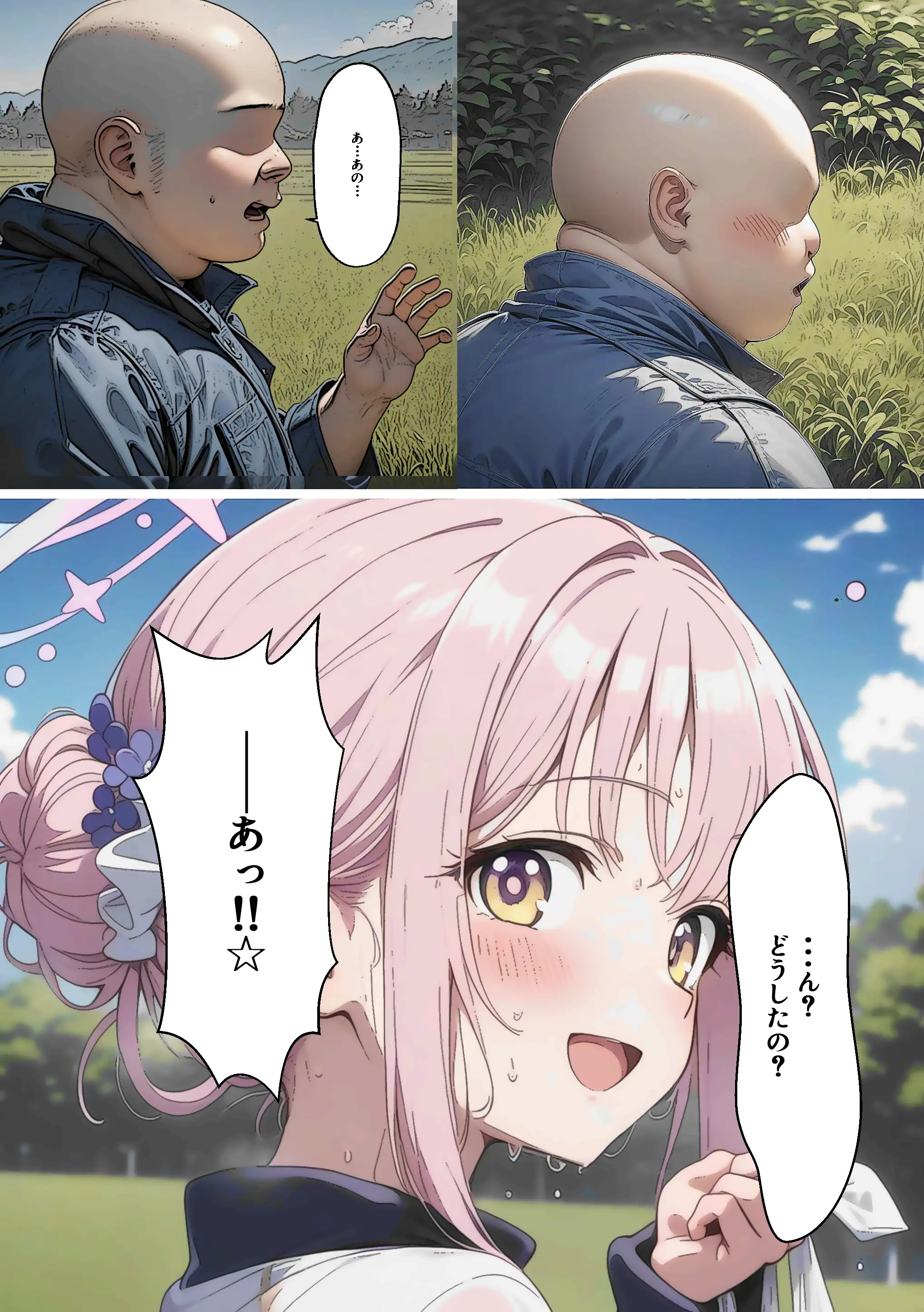 ティーパーティーのお姫様が用務員のおっさんに寝取られる話 〜ミカNTR〜 7ページ