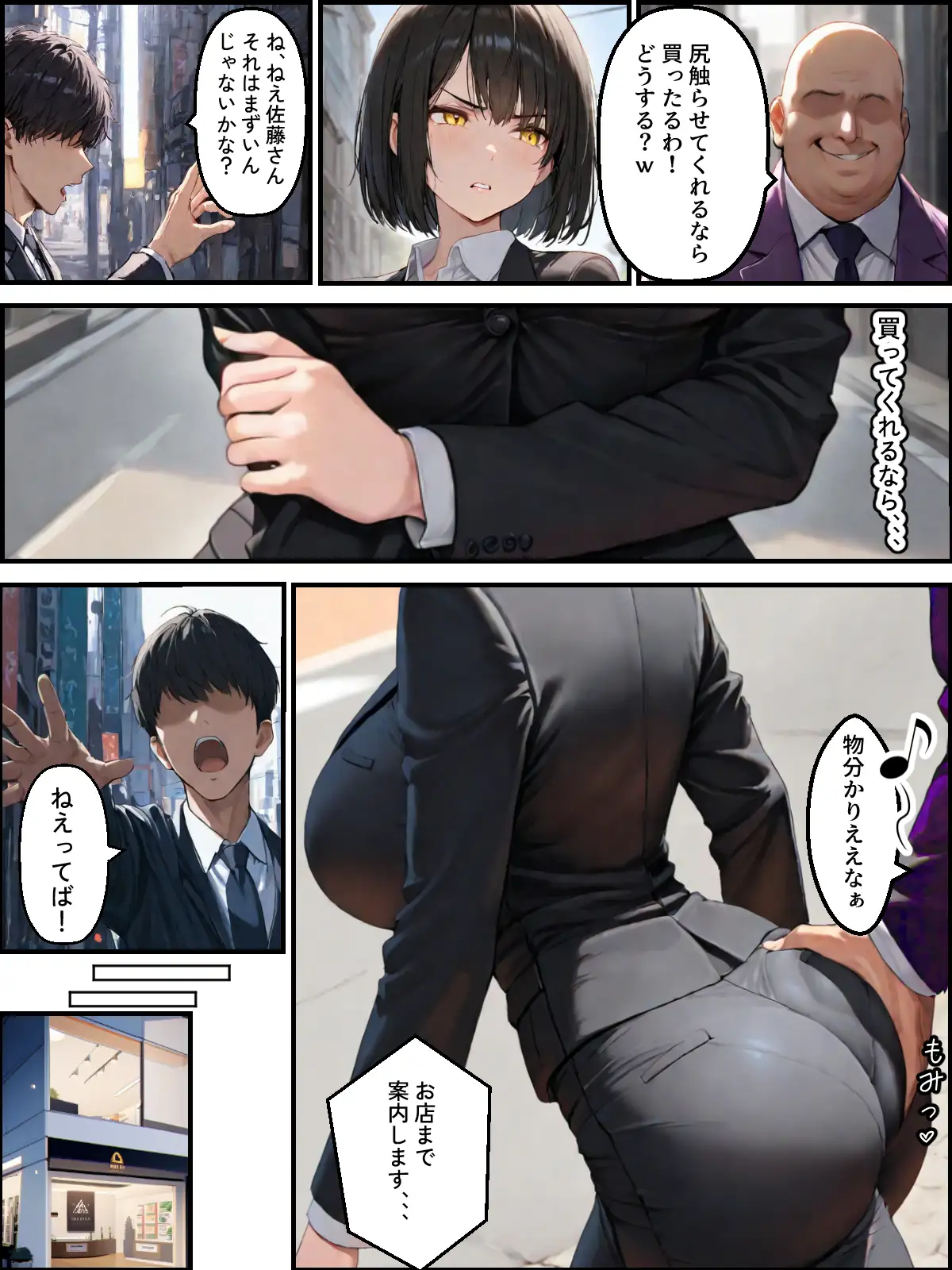 憧れの新卒ちゃんをパワハラ上司に寝取られた！大好きなあの子が喰われるのを見てるだけの僕 3ページ