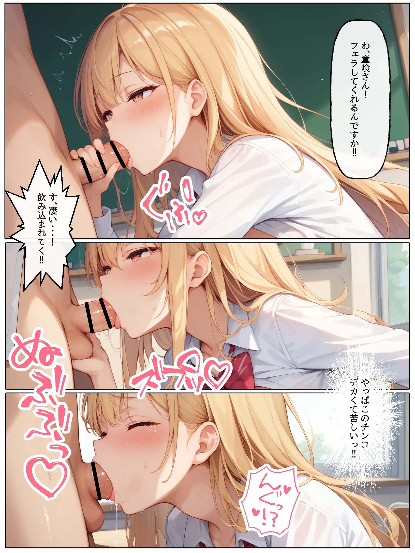 【コミック版】性処理学園〜ギャル転校生編〜 34ページ