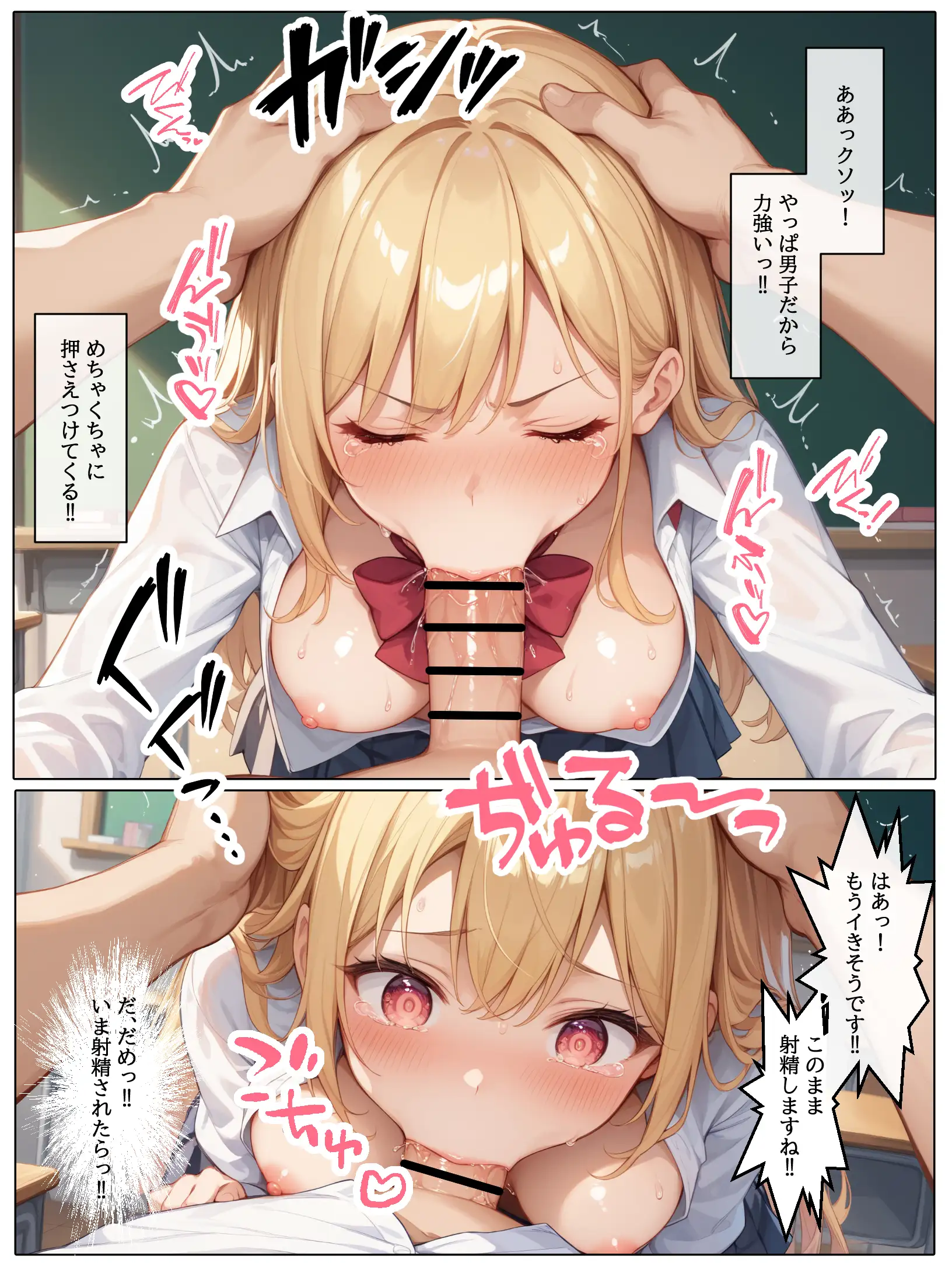 【コミック版】性処理学園〜ギャル転校生編〜 38ページ