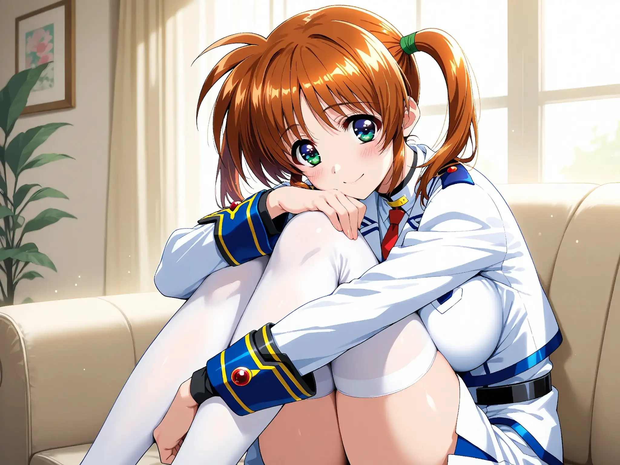 【雌イキヒロイン】魔法少女リ●カルなのは  おじさんと禁断の魔力供給  〜バリアジャケットのまま濃厚ザーメン注入〜 5ページ