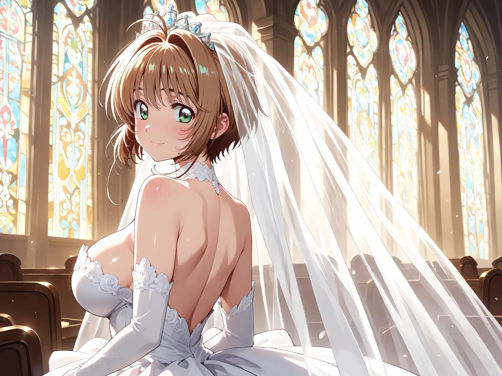 【雌イキヒロイン】 カード●ャプターさくら  純白ドレスの花嫁陵●〜カード使いの少女とおじさんの背徳の儀〜 9ページ