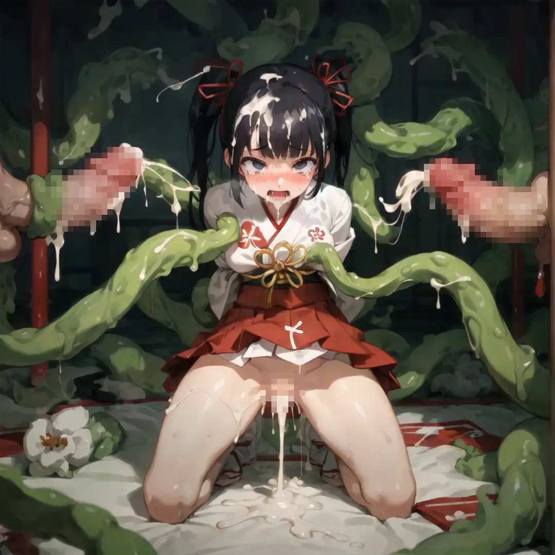 退魔巫女・触手陵●〜触手淫魔に穢される無垢な柔肌 20ページ