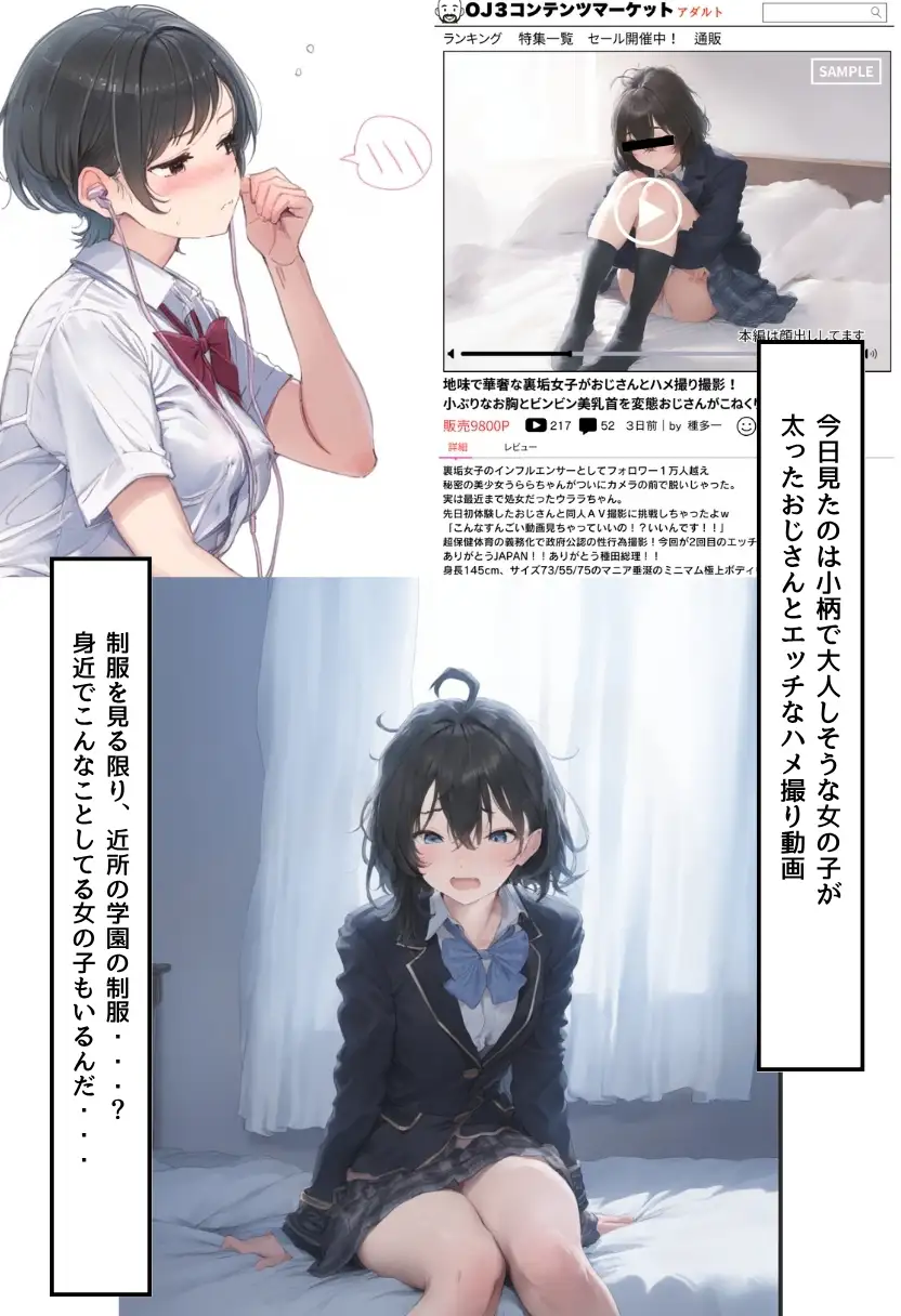 おじさん限定マッチングアプリ【おじ恋】で処女捧げちゃいました。 6ページ