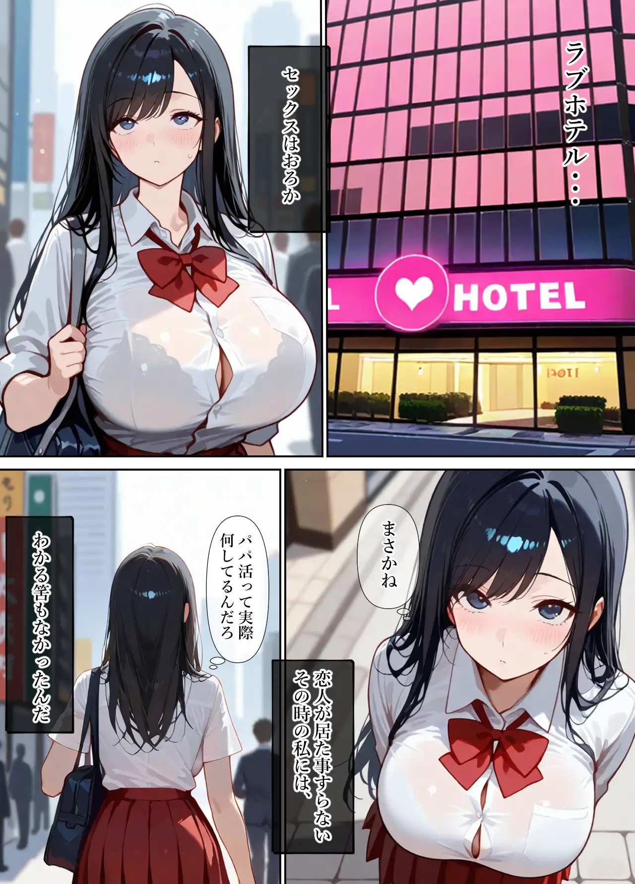 一般的パパ活事情〜大人の世界なんて知らなかった私が友達のパパを寝とっちゃう話〜 2ページ