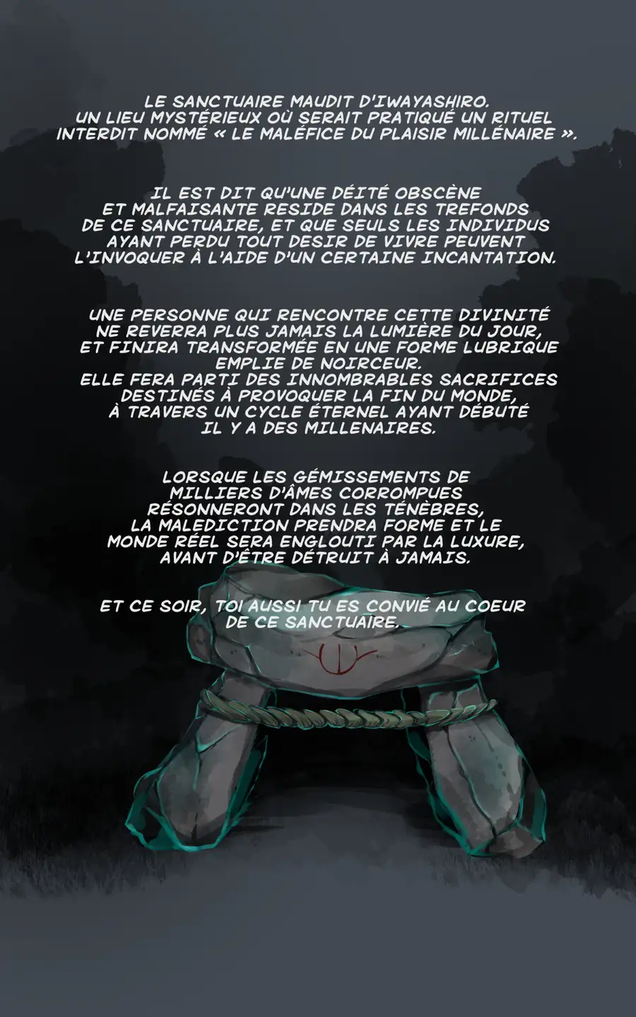 淫神様にラバー人外牝牛にされて快楽のこと以外考えられなくなるまんがーシロハダの呪肉ー 28ページ