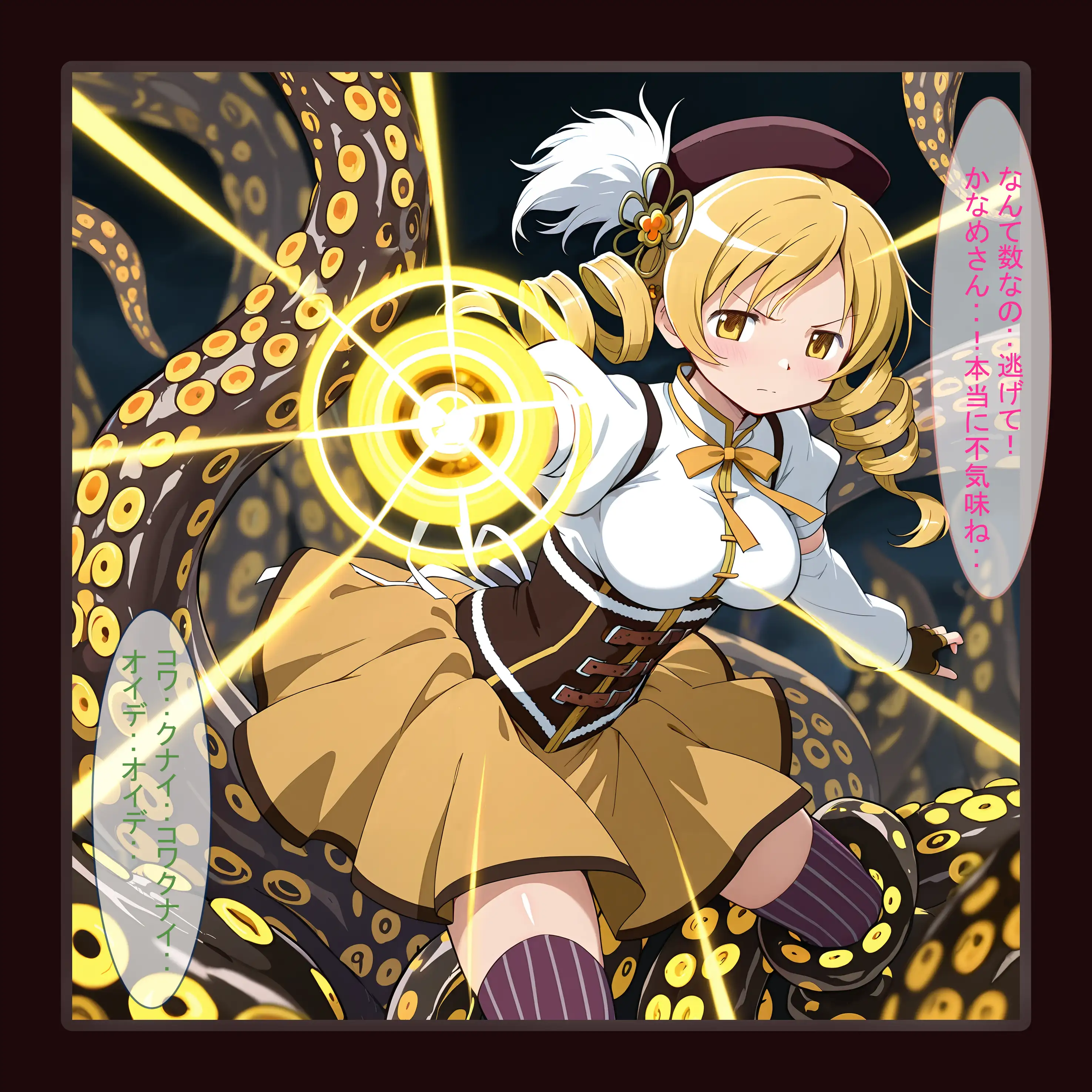 魔法少女まどか☆マ●カ〜触の魔女〜 8ページ