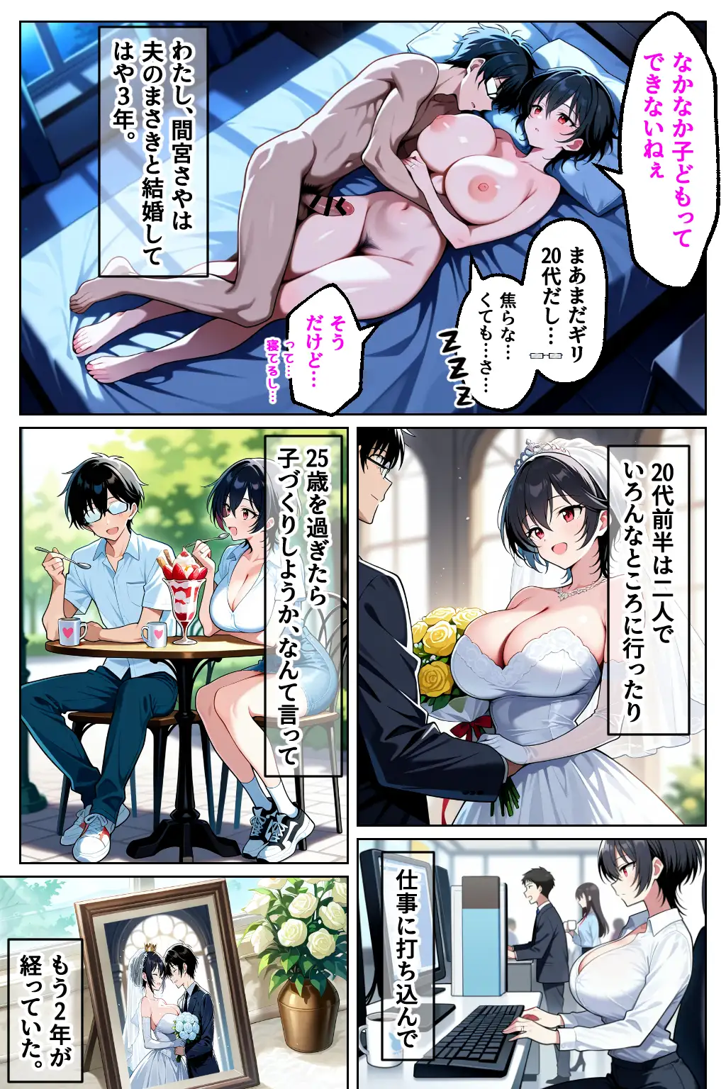 催◯セクササイズジム3〜清楚な人妻OLを洗脳で夫と思わせ何度も危険日種付け托卵セックス〜 3ページ