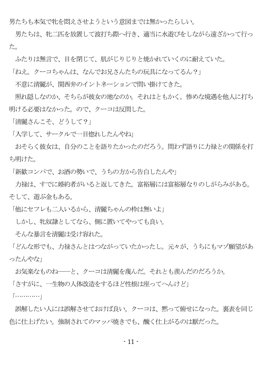800万円のDVR:3惨虐搾取編 12ページ