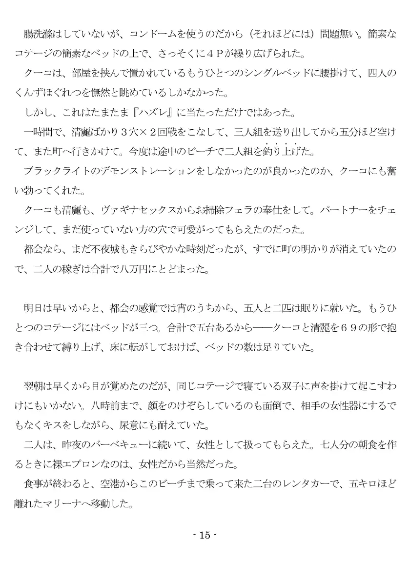 800万円のDVR:3惨虐搾取編 16ページ