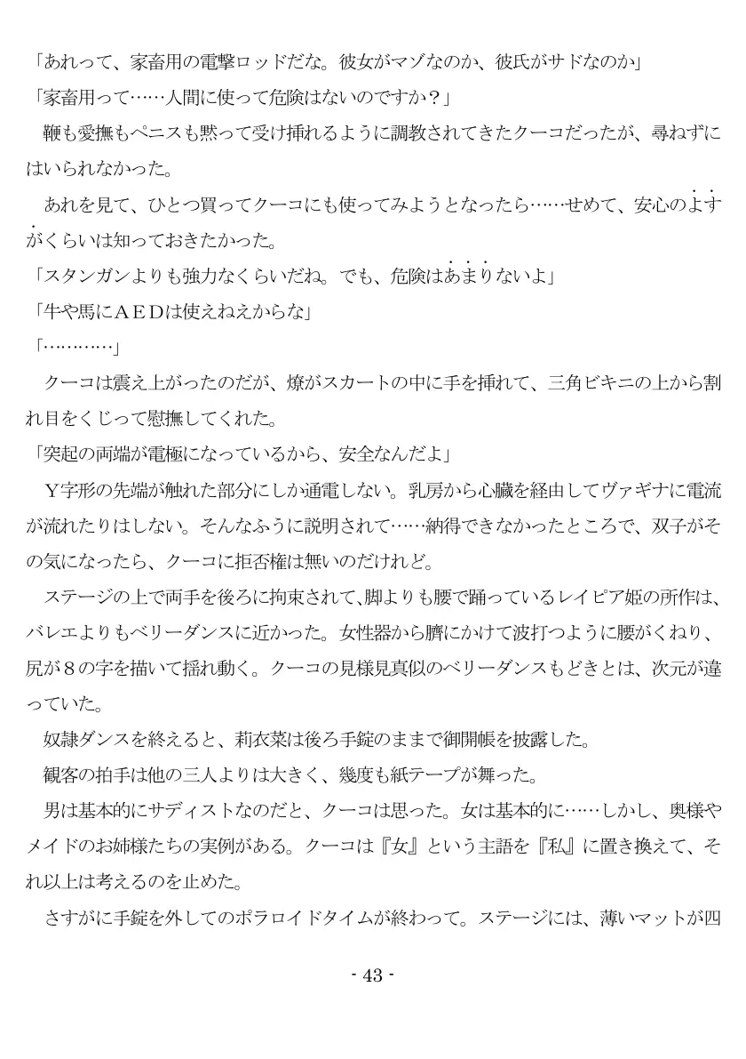 800万円のDVR:3惨虐搾取編 44ページ