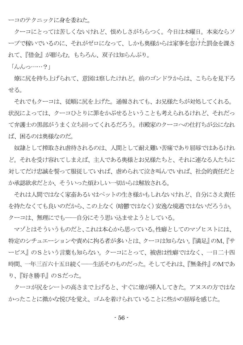 800万円のDVR:3惨虐搾取編 57ページ