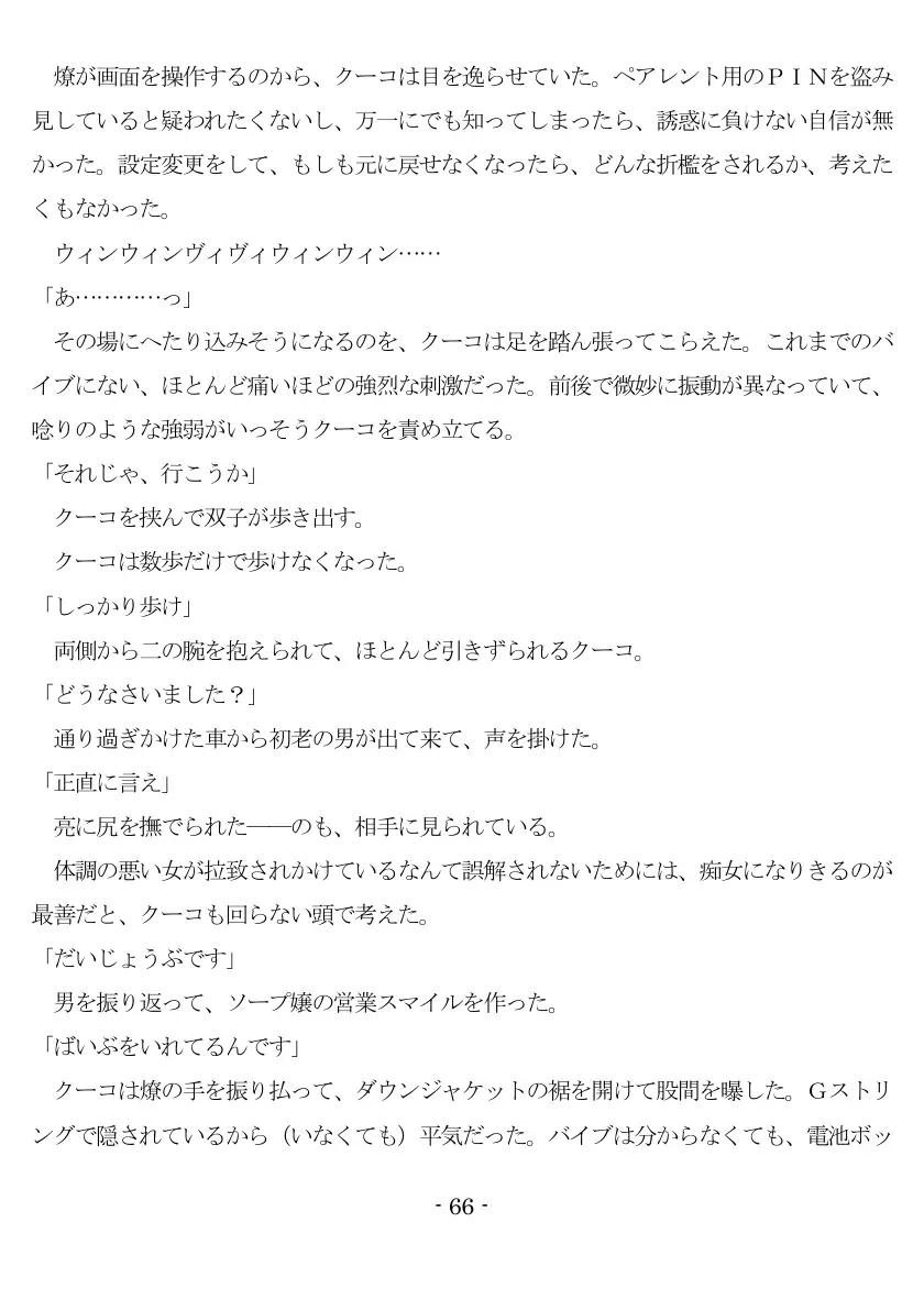 800万円のDVR:3惨虐搾取編 67ページ
