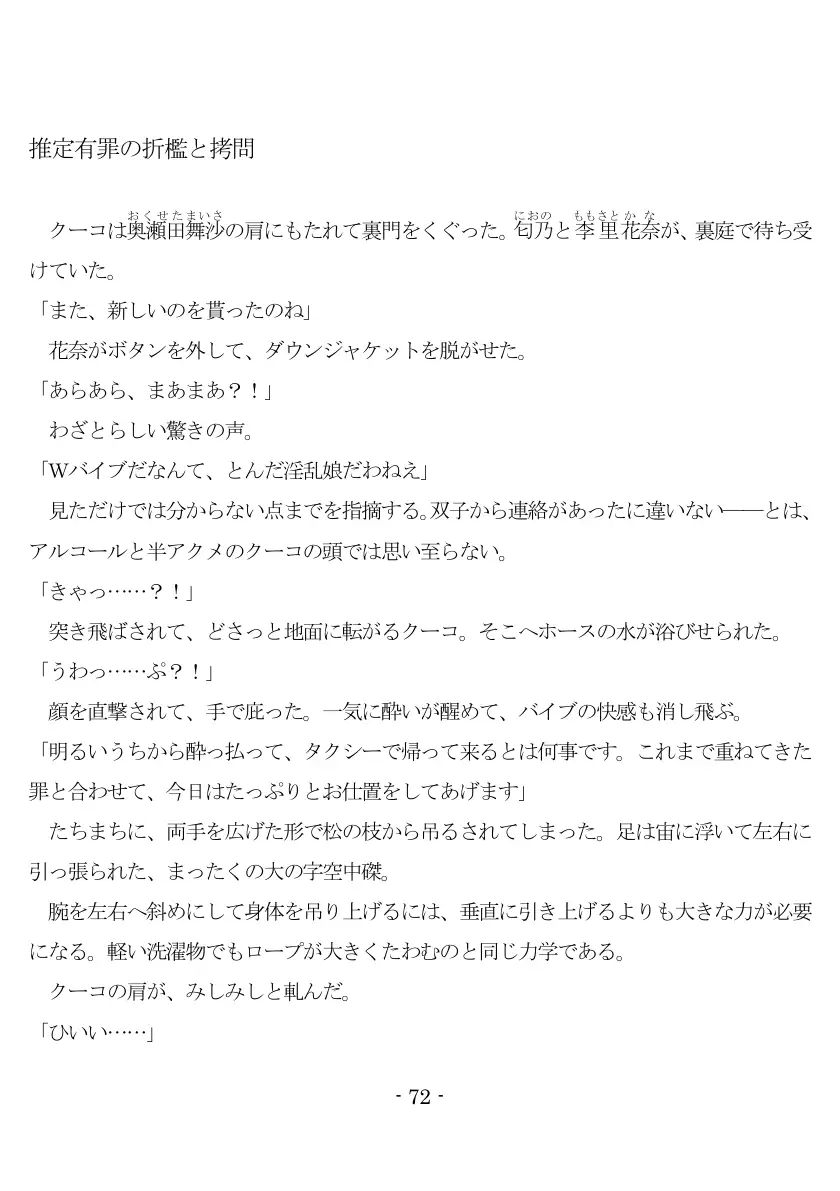 800万円のDVR:3惨虐搾取編 73ページ
