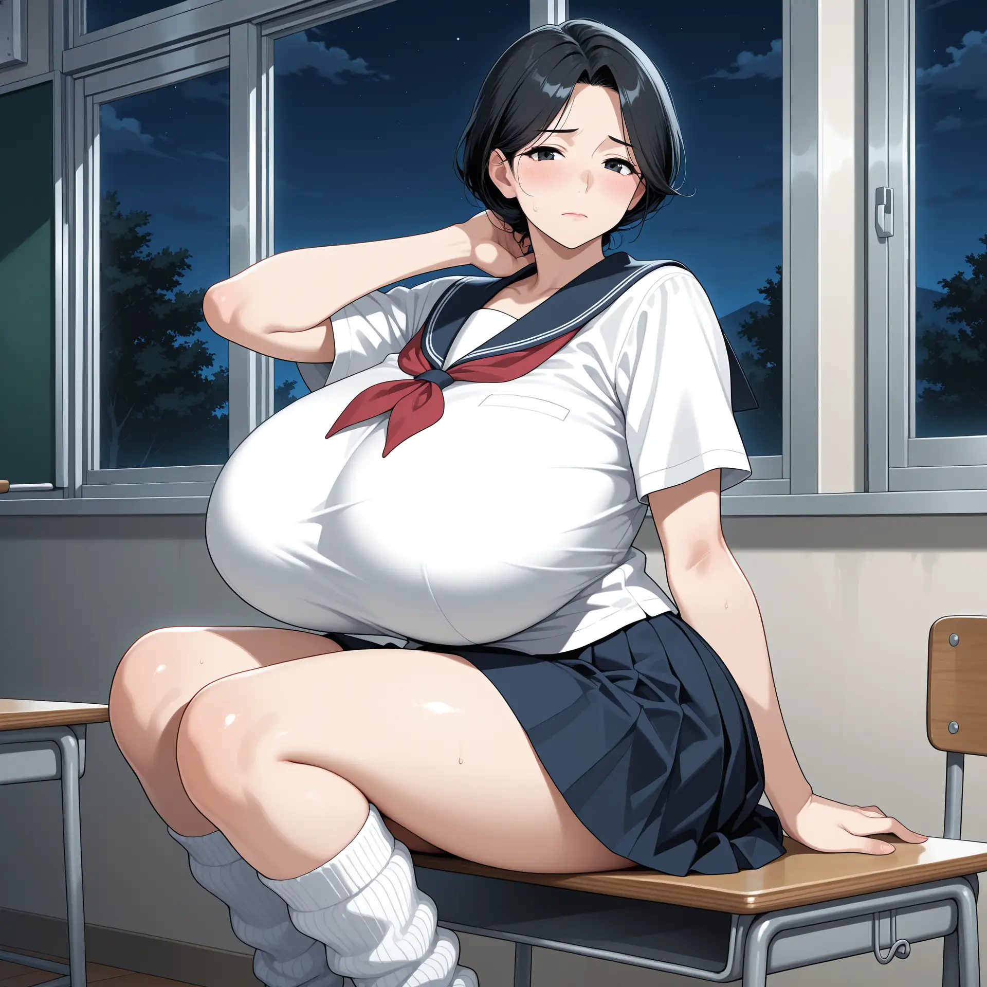 単身赴任中の夫を裏切り通い続ける熟女学園先生達のボディタッチで股間びしょ濡れ 2 1ページ